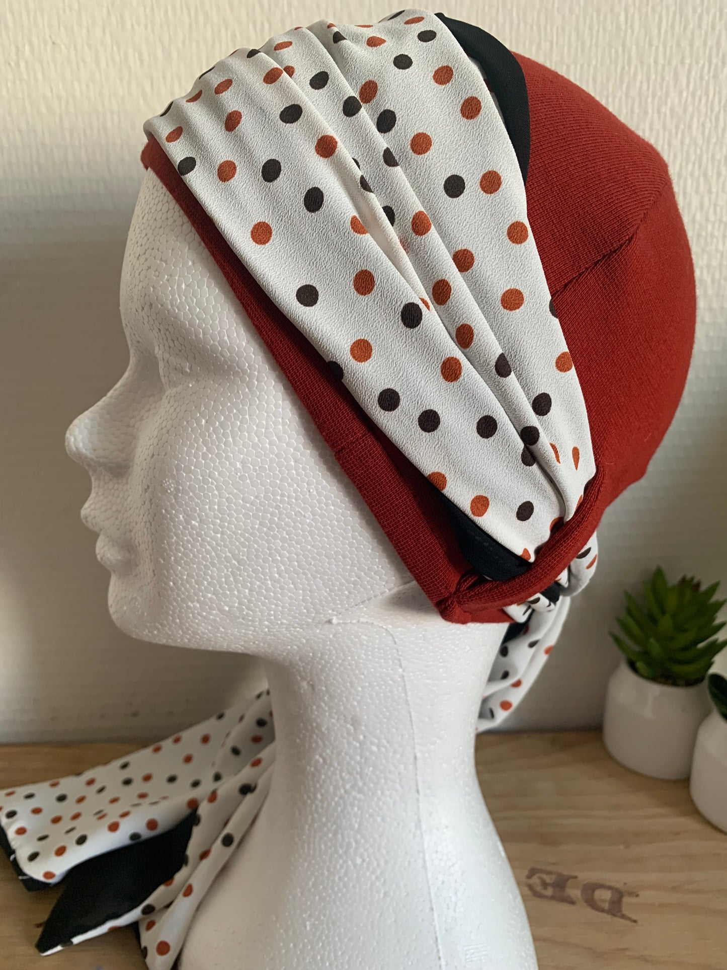 Sublimant N61 Bonnet de chimiothérapie et son foulard