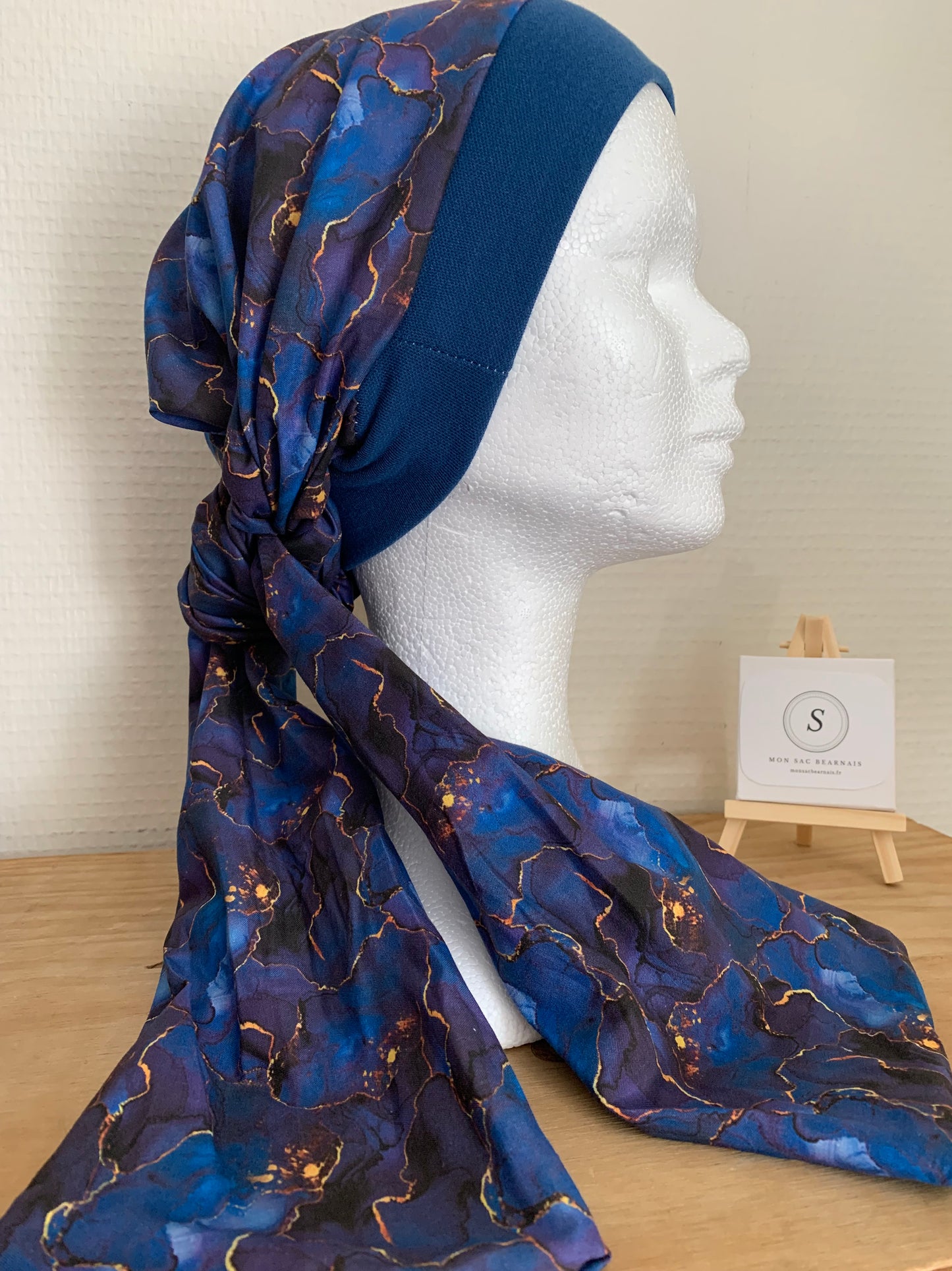 SUBLIMANT N47 Bonnet foulard coton Français