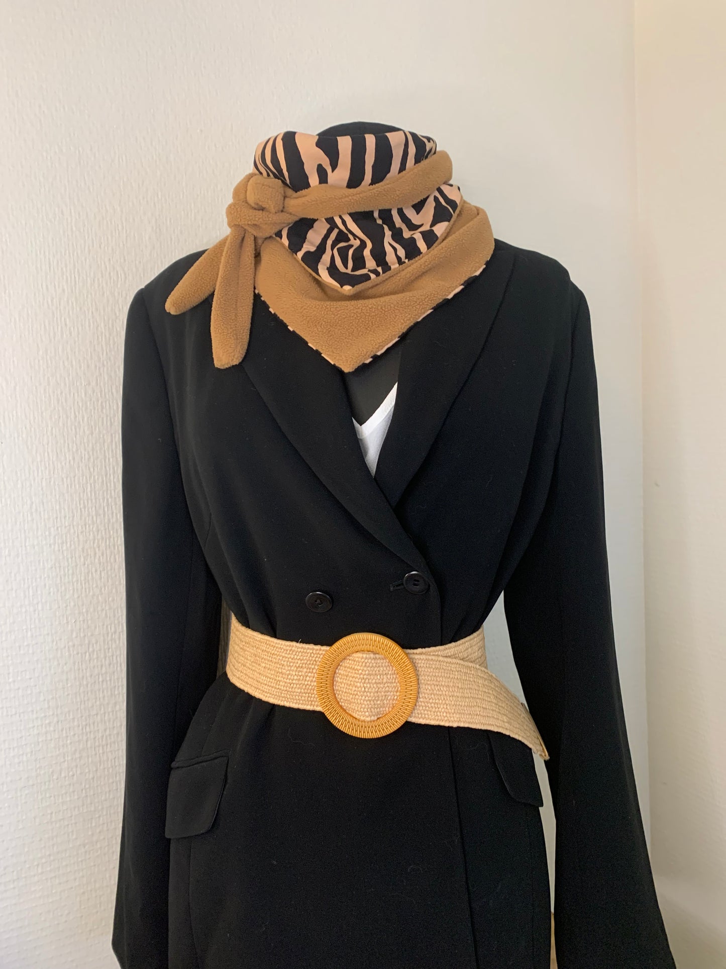 Mimi 16 Foulard forme bandana réversible polaire