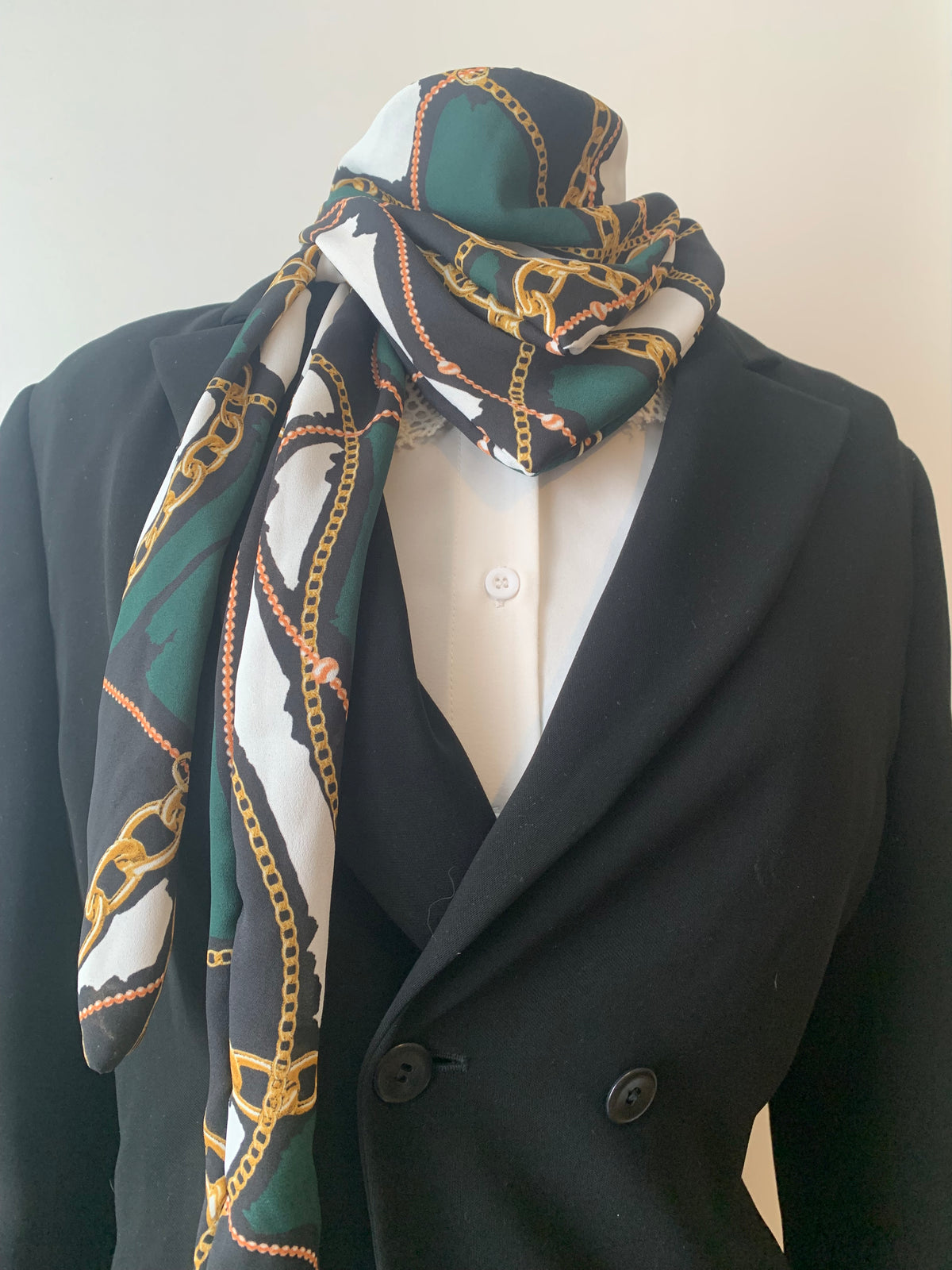 Mimi 30 Hermous Satin de coton vert Modéle UNIQUE