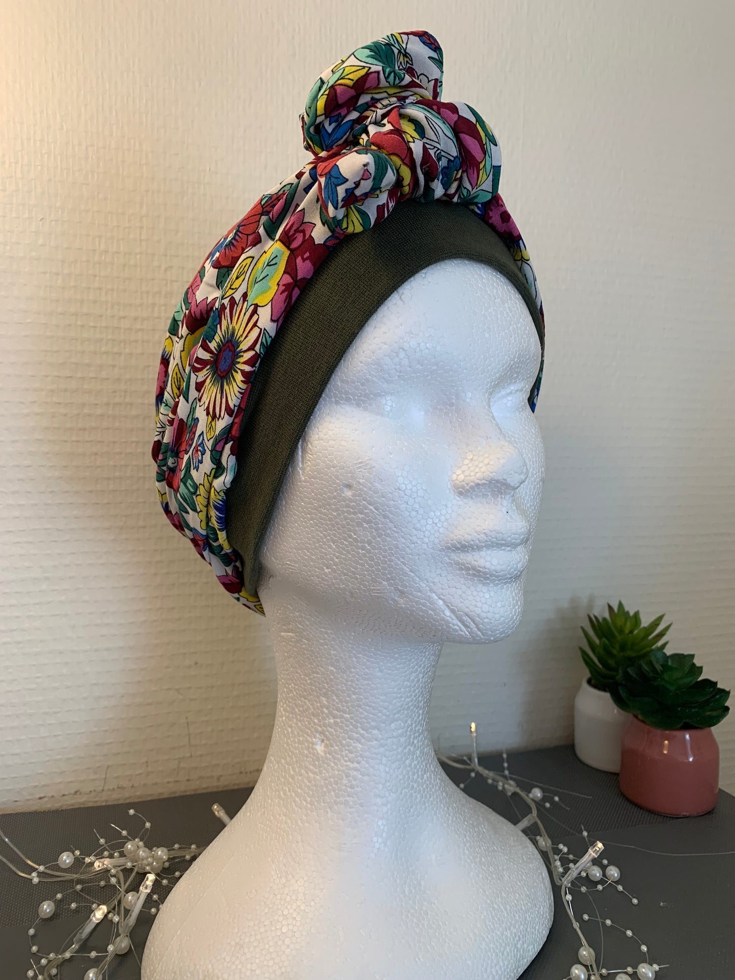 SUBLIMANT Bonnet de chimiothérapie foulard légèreté N2