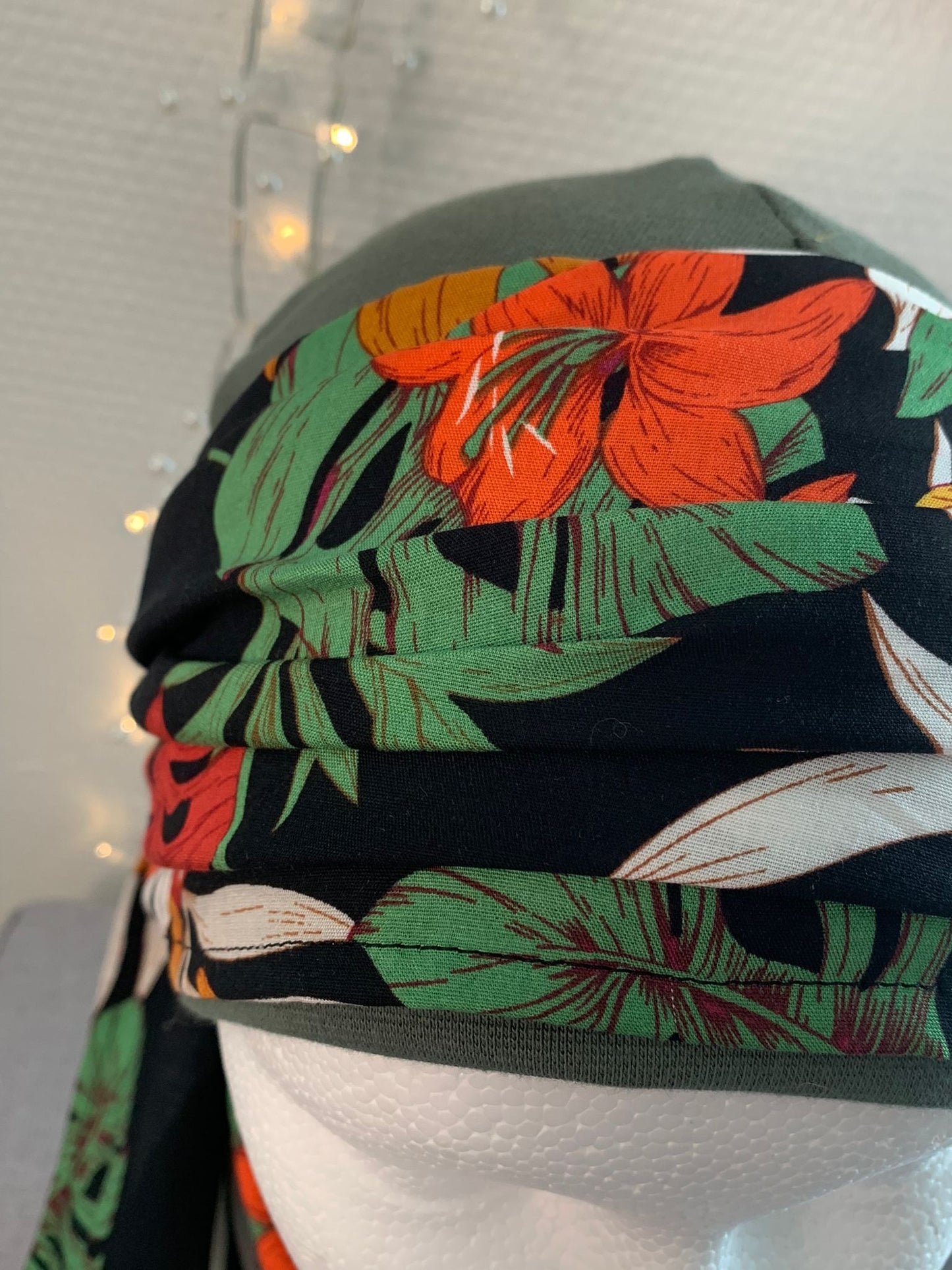 Sublimant 38.V Ensemble bonnet de chimiothérapie/ Alopécie et son foulard