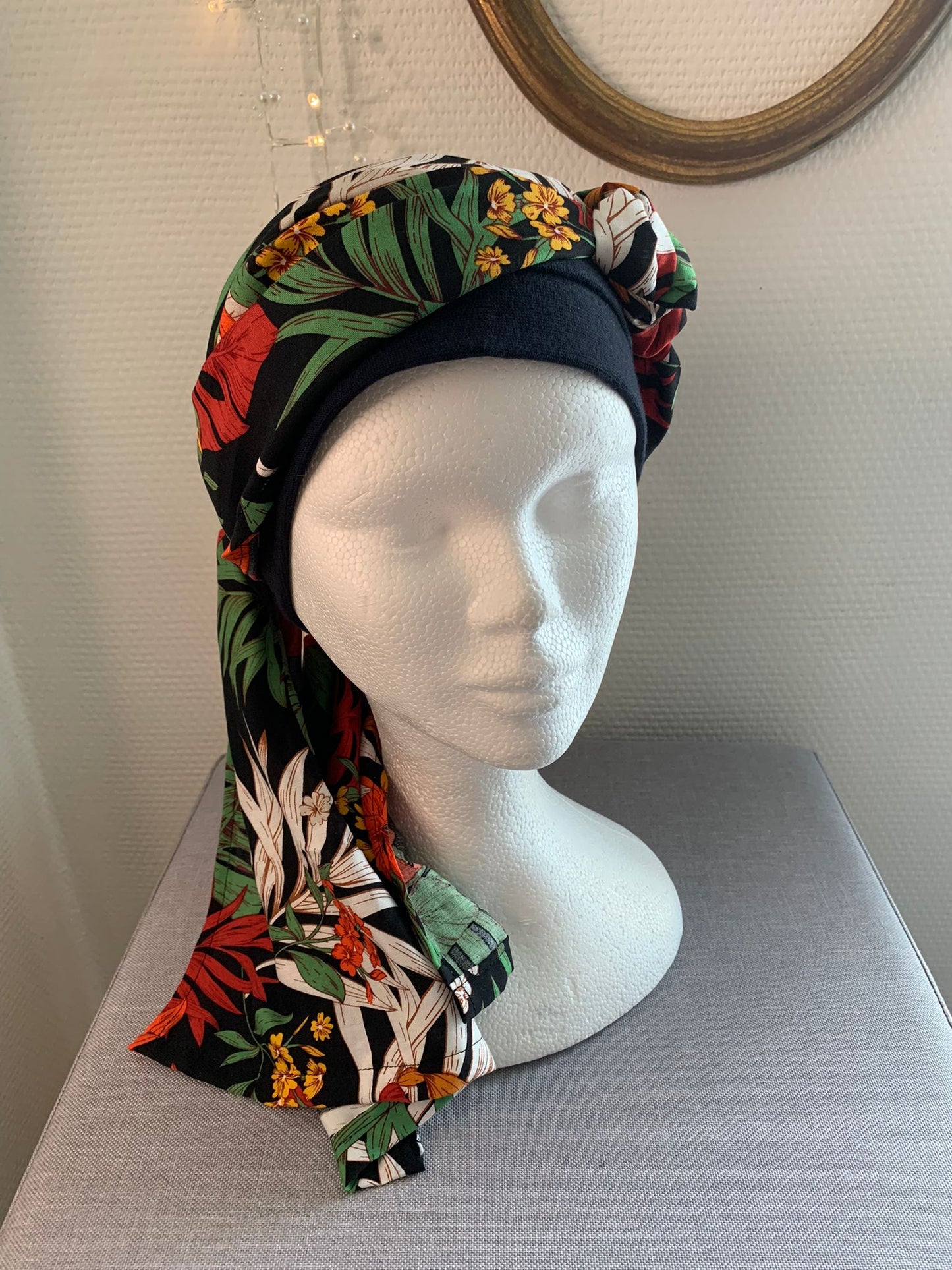 Sublimant 38.N Ensemble bonnet de chimiothérapie/ Alopécie et son foulard