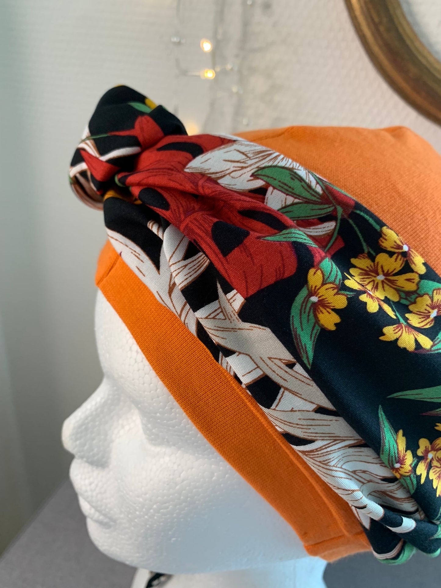 Sublimant 38.O Ensemble bonnet de chimiothérapie/ Alopécie et son foulard