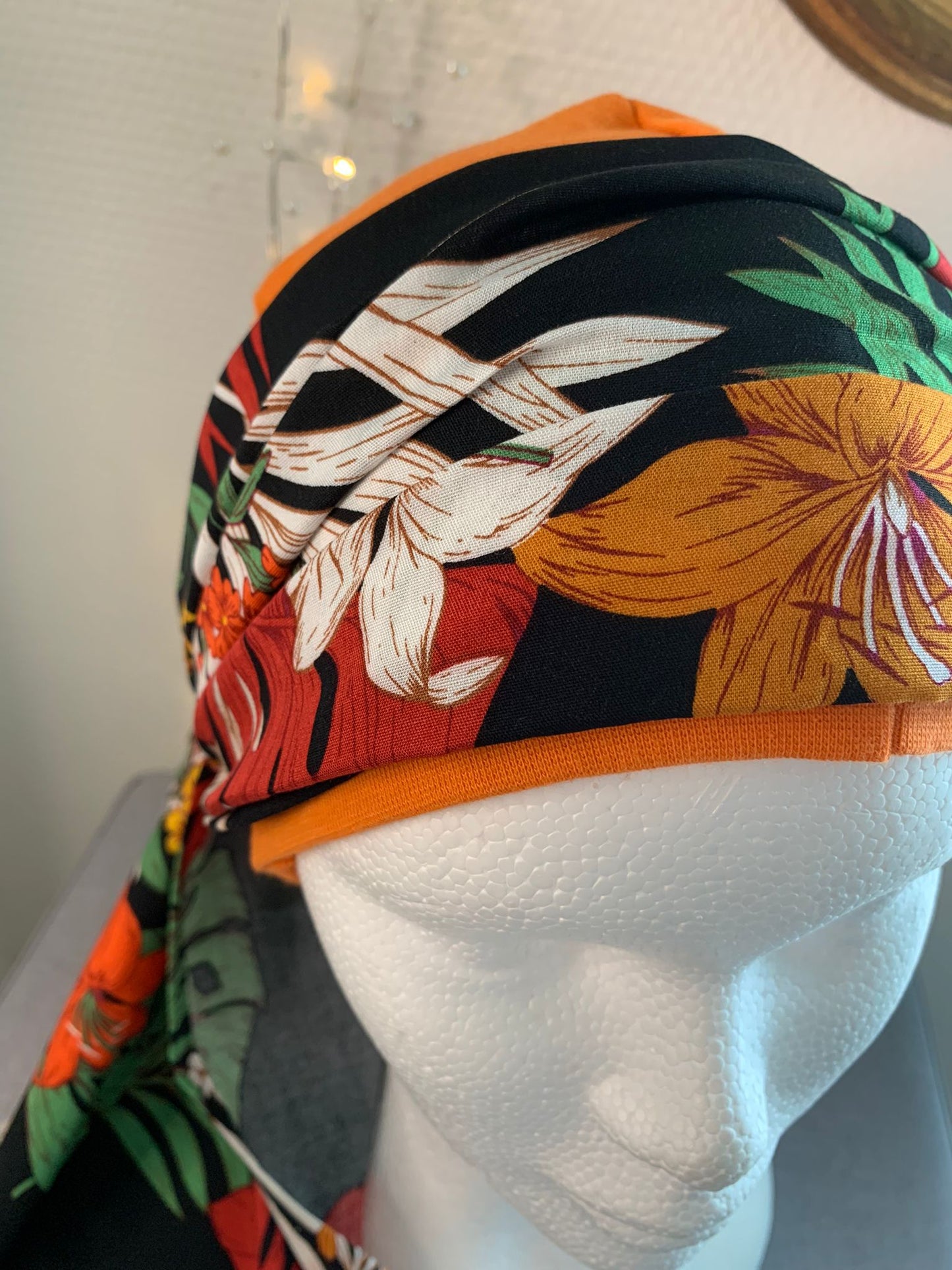 Sublimant 38.O Ensemble bonnet de chimiothérapie/ Alopécie et son foulard