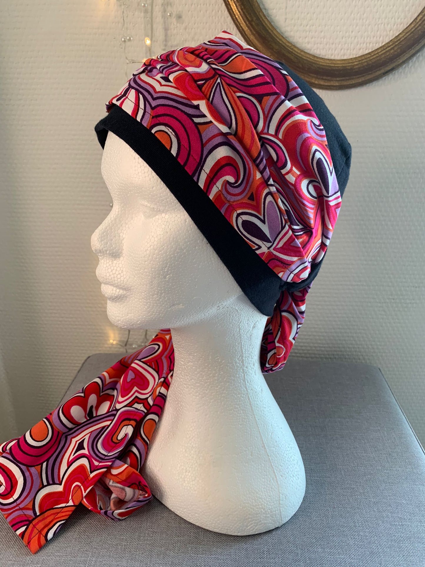 Sublimant 39.N Ensemble bonnet de chimiothérapie/ Alopécie et son foulard
