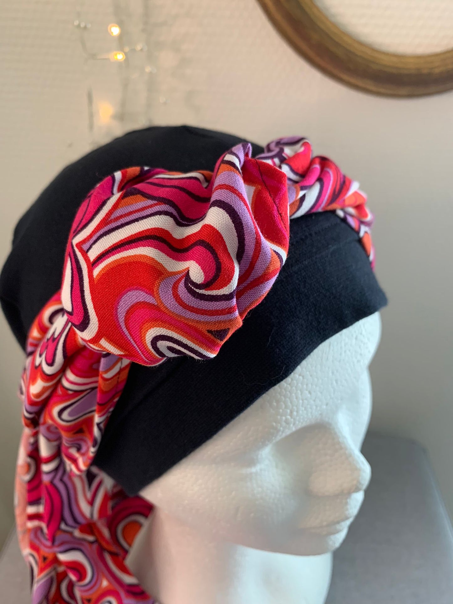 Sublimant 39.N Ensemble bonnet de chimiothérapie/ Alopécie et son foulard