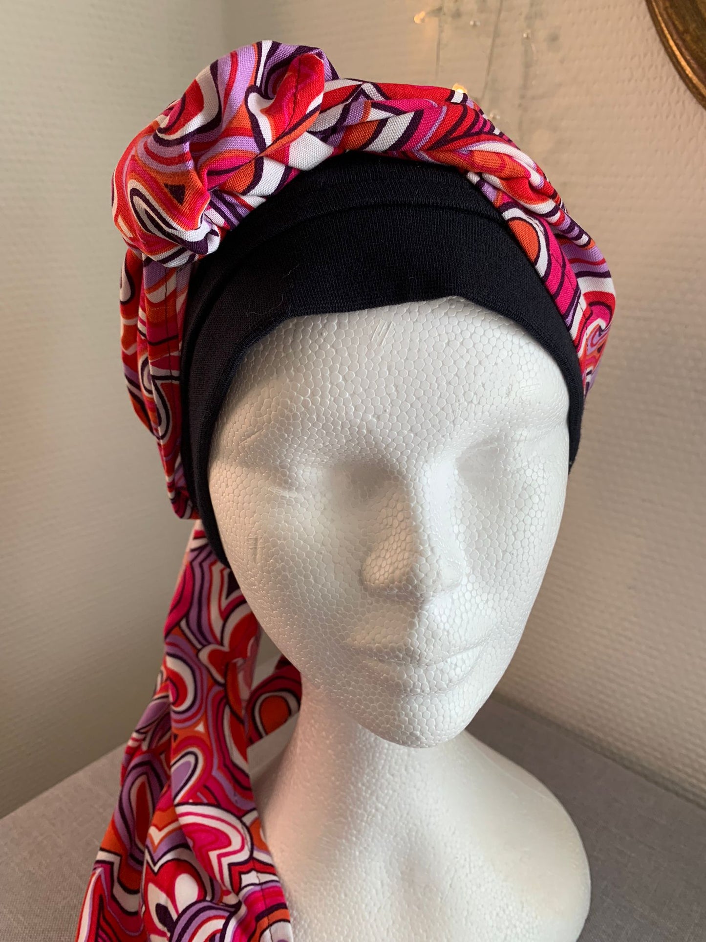 Sublimant 39.N Ensemble bonnet de chimiothérapie/ Alopécie et son foulard