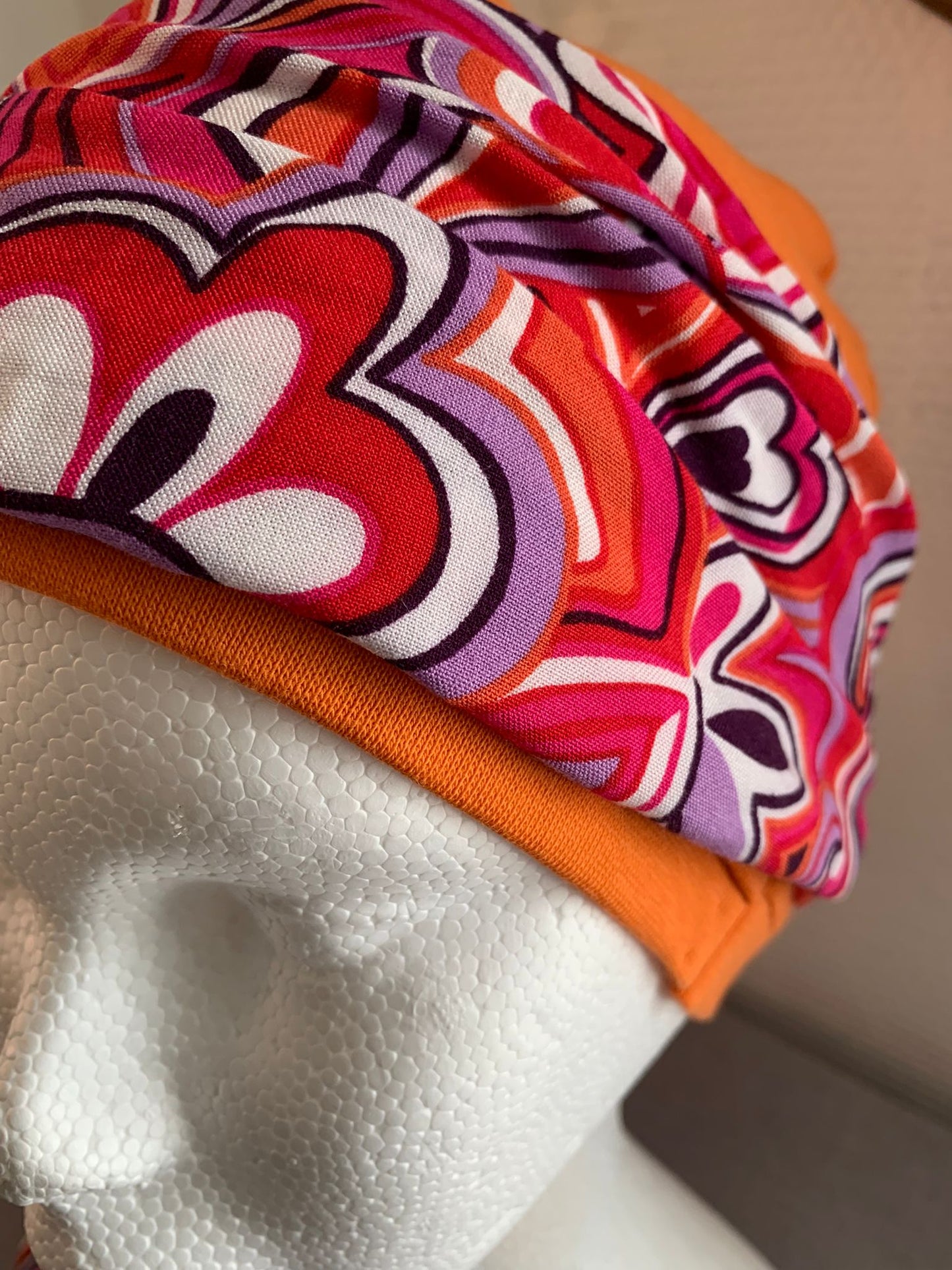 Sublimant 39.O Ensemble bonnet de chimiothérapie/ Alopécie et son foulard
