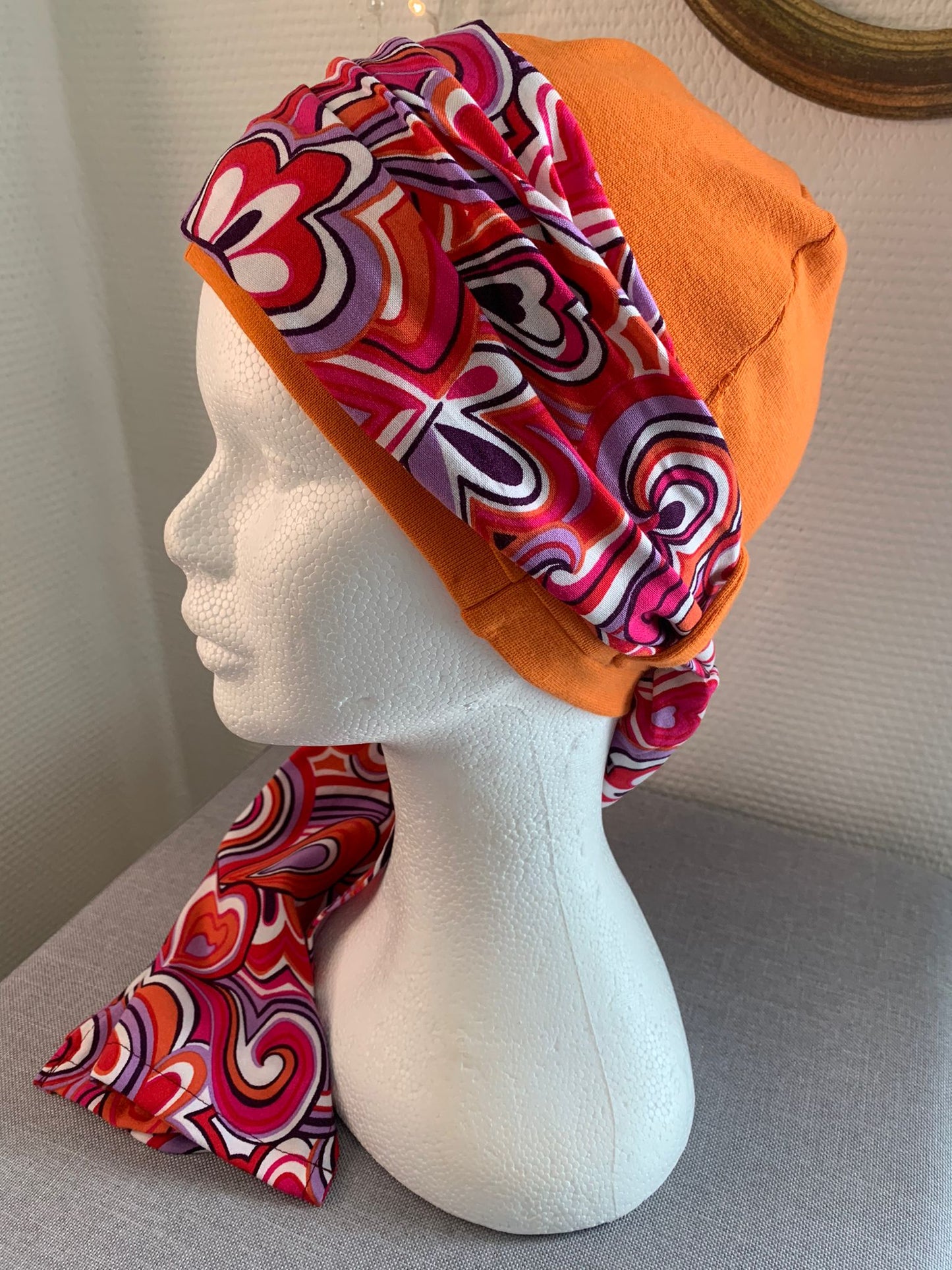 Sublimant 39.O Ensemble bonnet de chimiothérapie/ Alopécie et son foulard