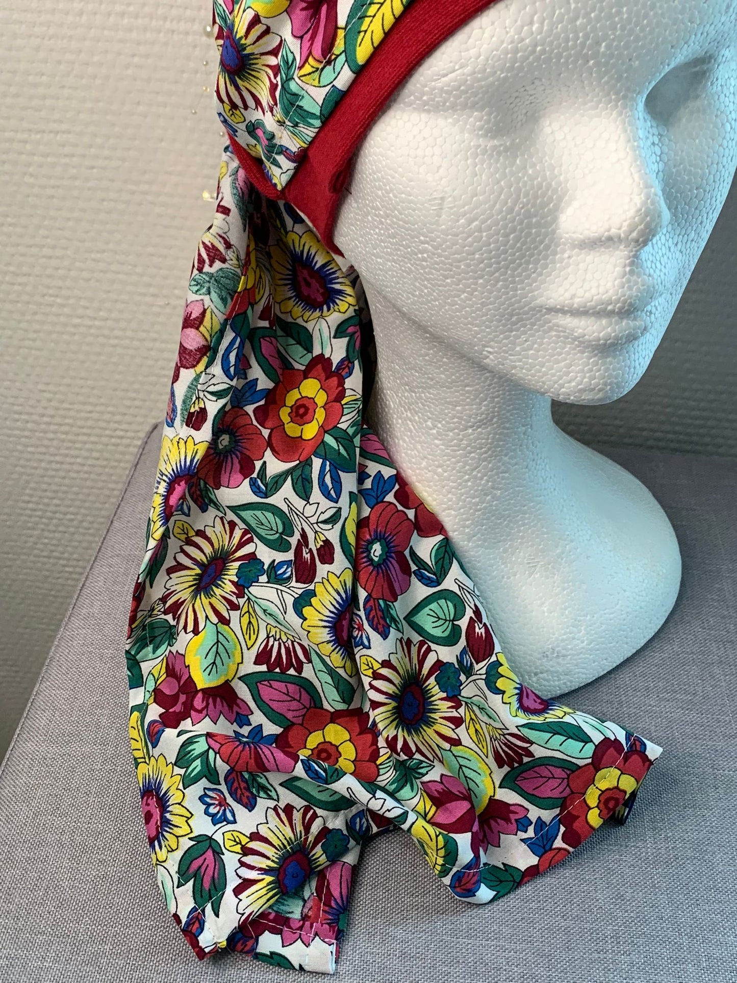 Sublimant 40.G Ensemble bonnet de chimiothérapie/Alopécie et son foulard