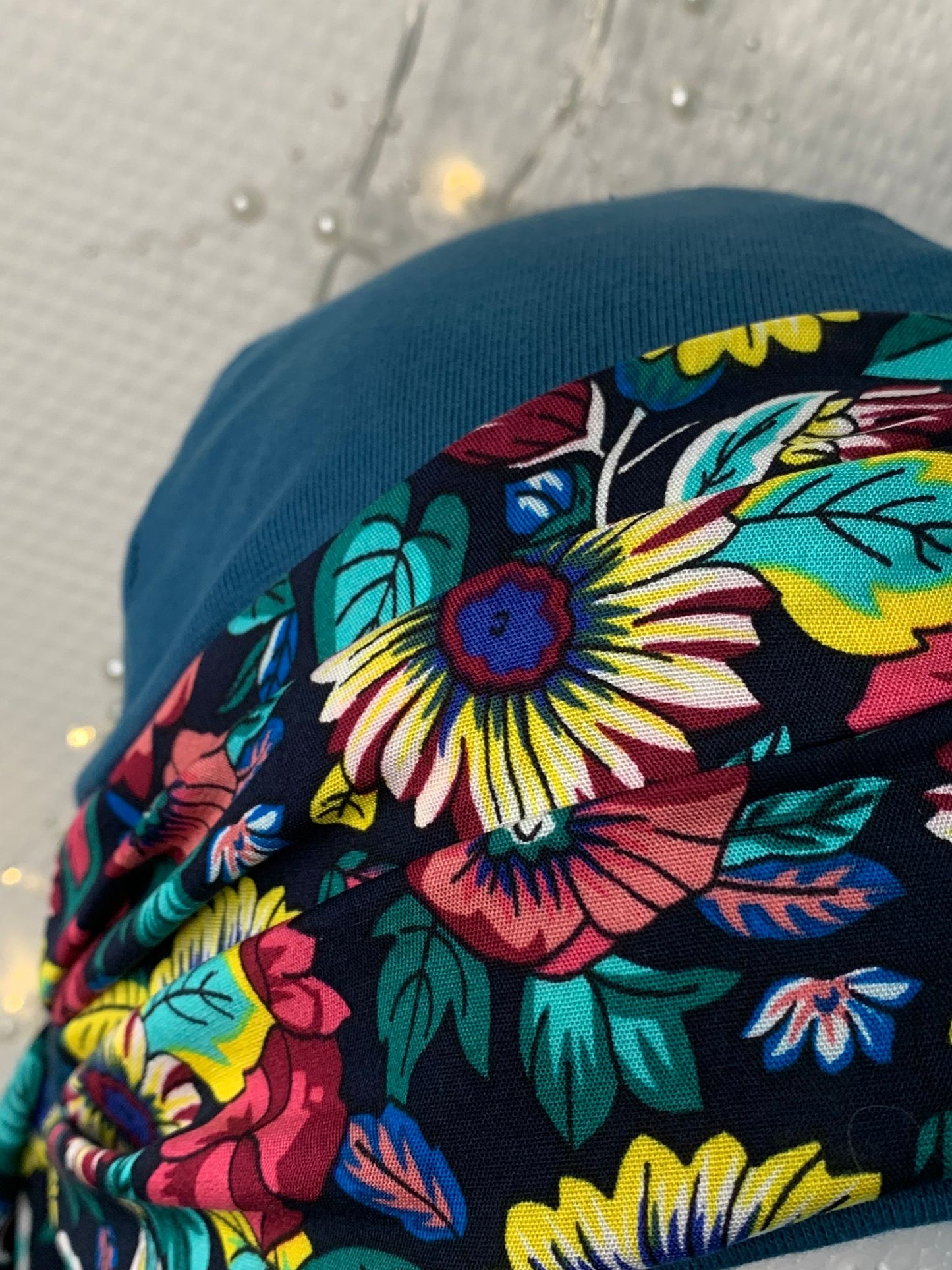 Sublimant 44.B Ensemble bonnet de chimiothérapie/ Alopécie et son foulard