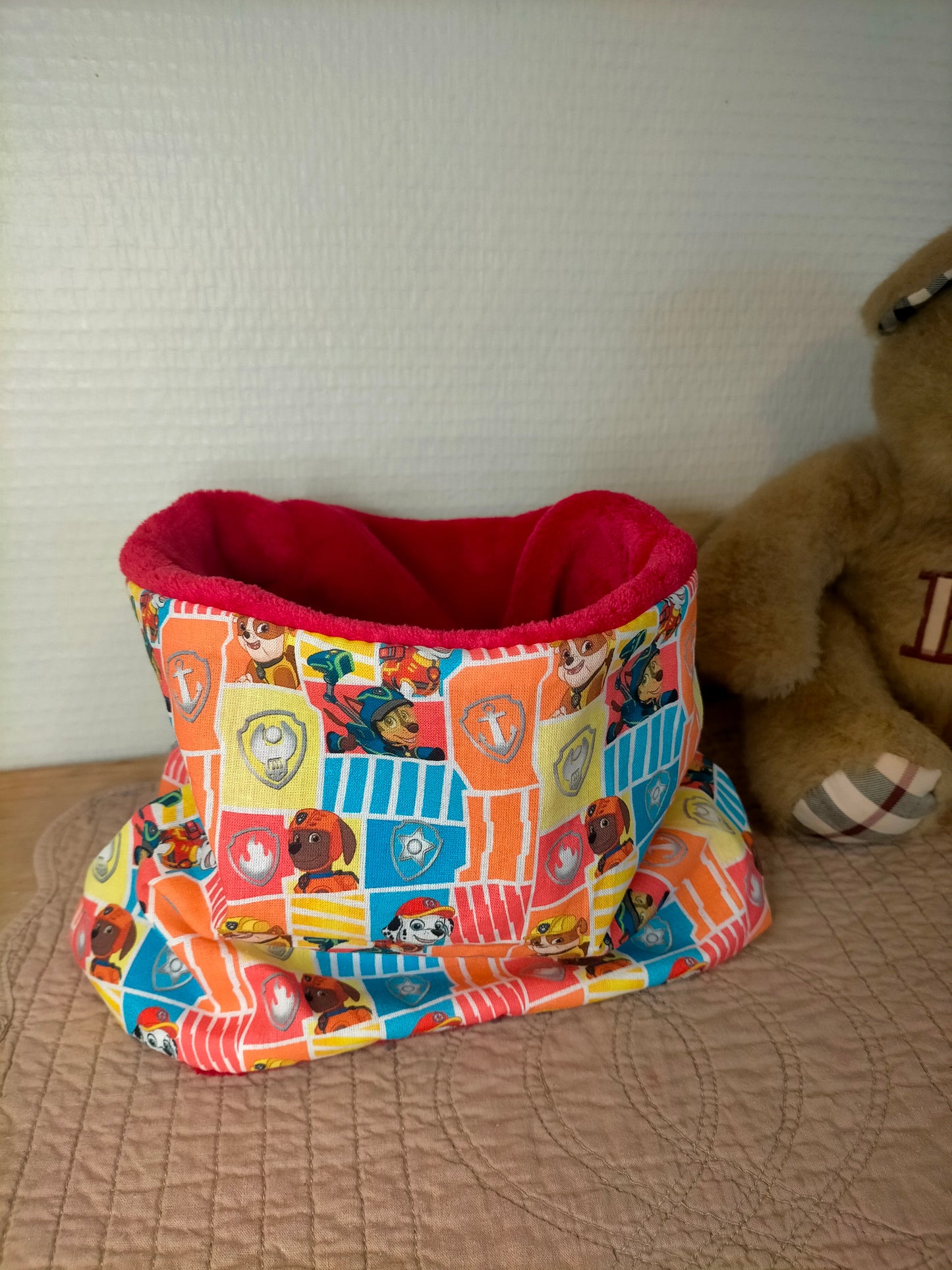 Paul Patrouille Snood enfant 3ans et +