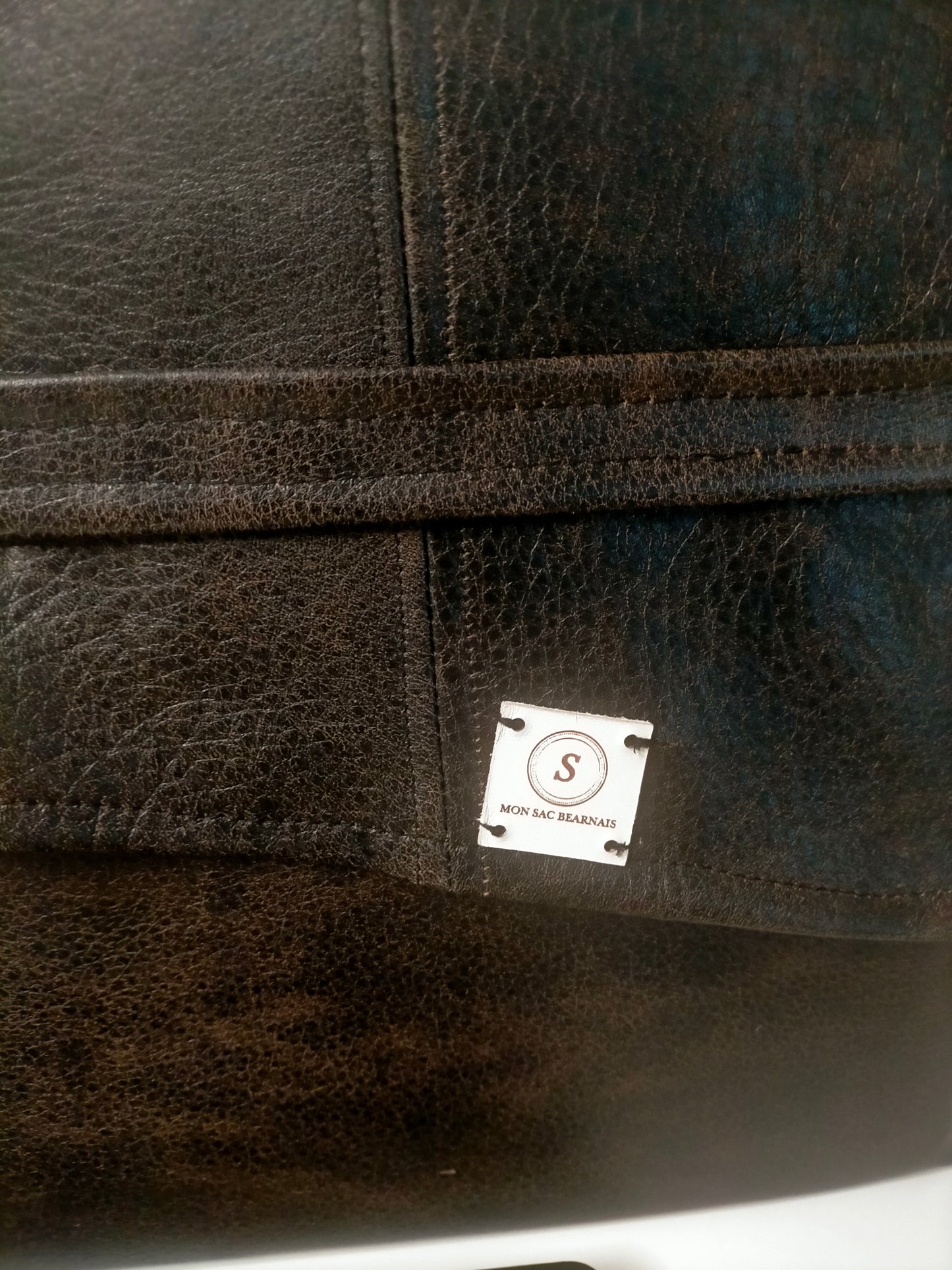 Commande personnalisée Pochette matelassée en cuir pour MACBOOK