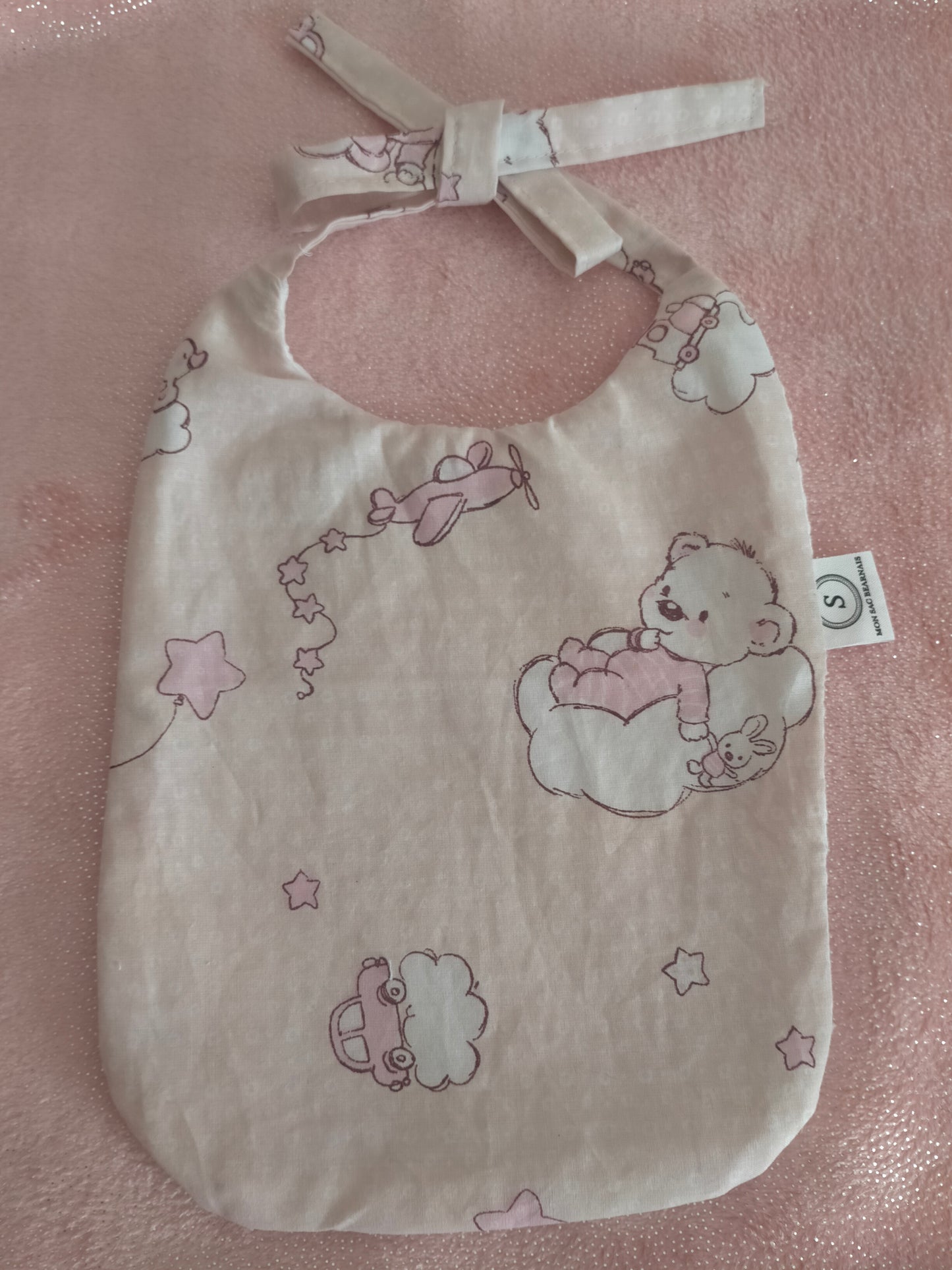 Bavoir bébé dort
