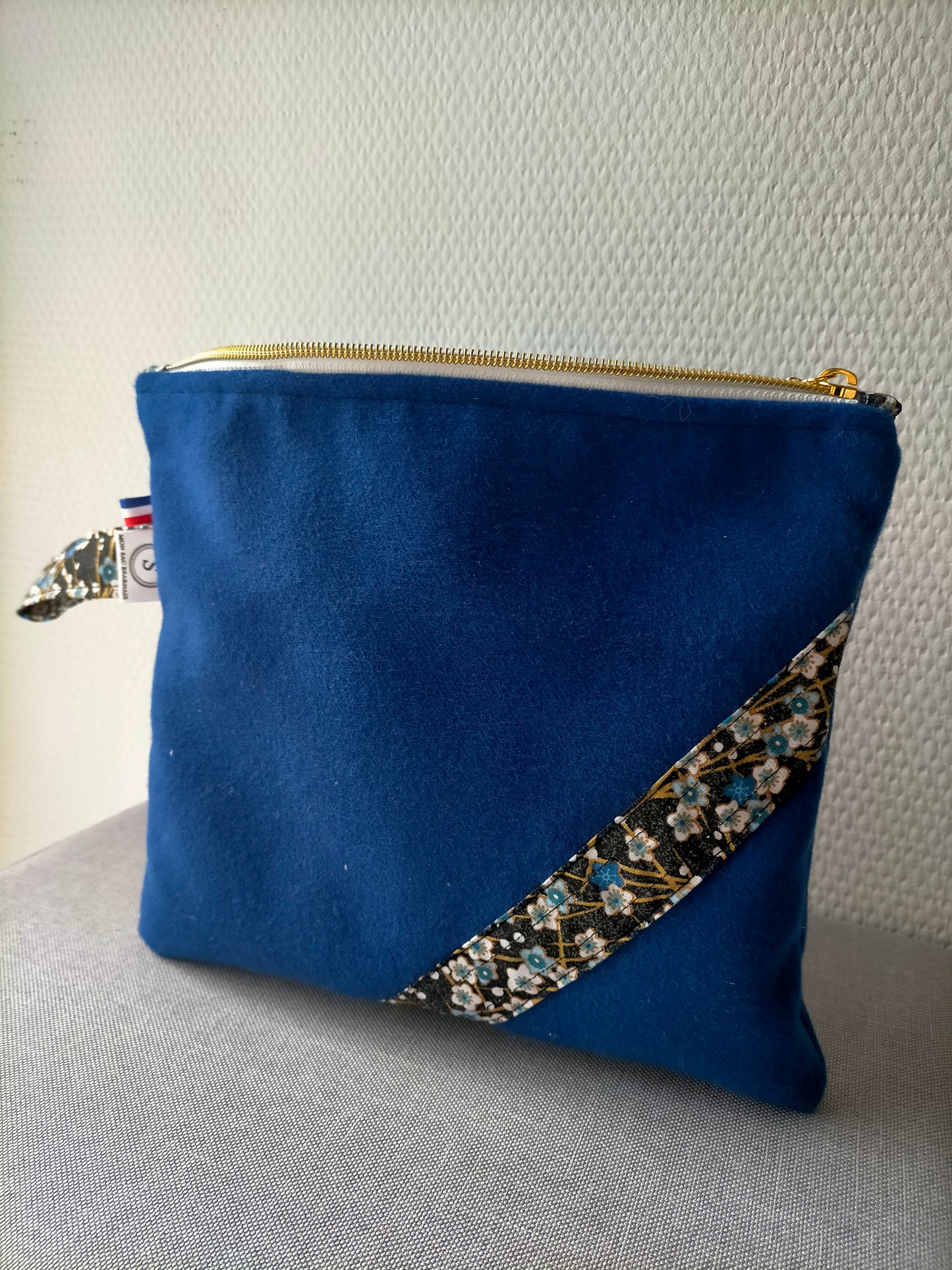Bleu & Bleu Pochette Multi usage