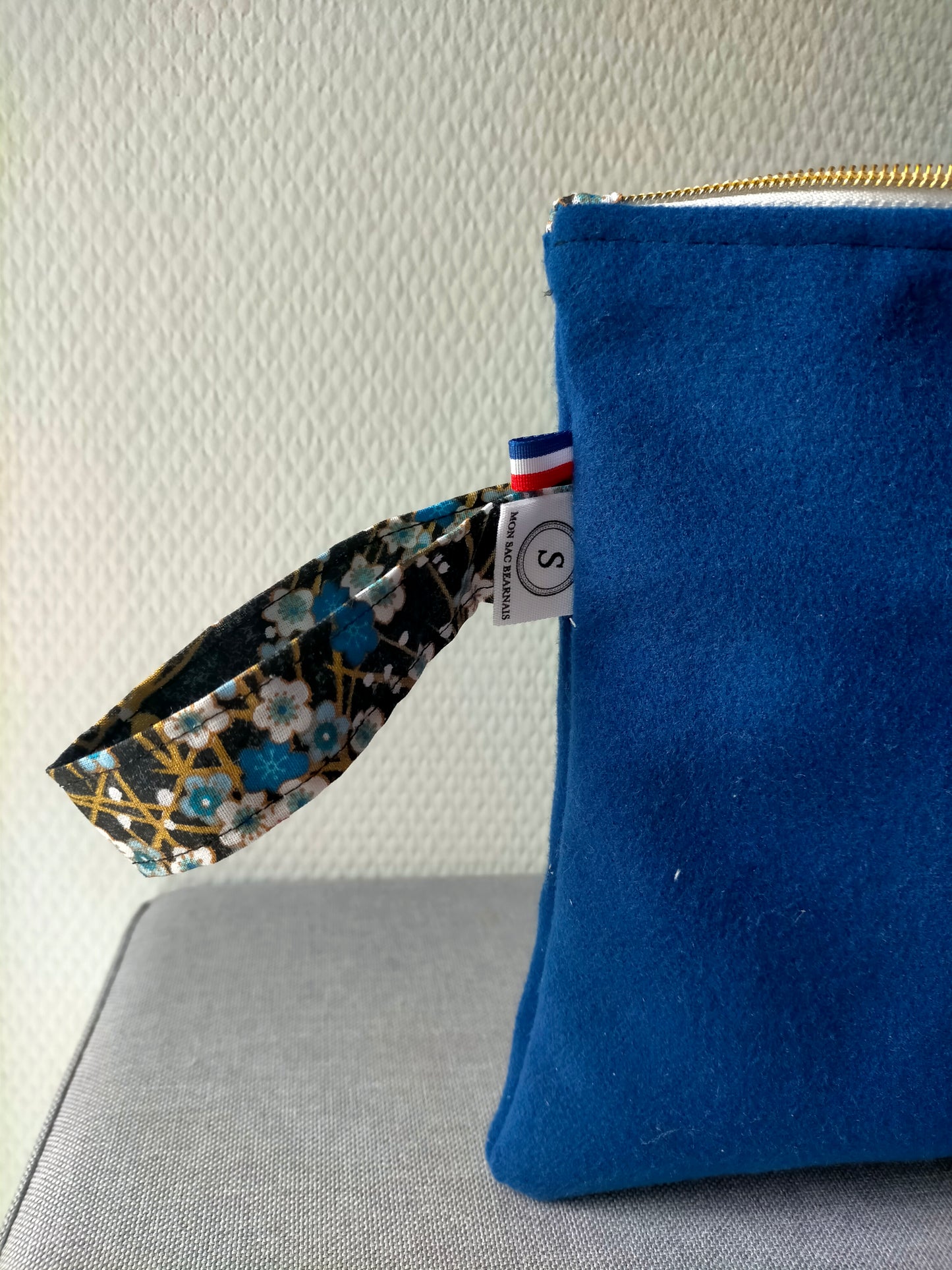 Bleu & Bleu Pochette Multi usage