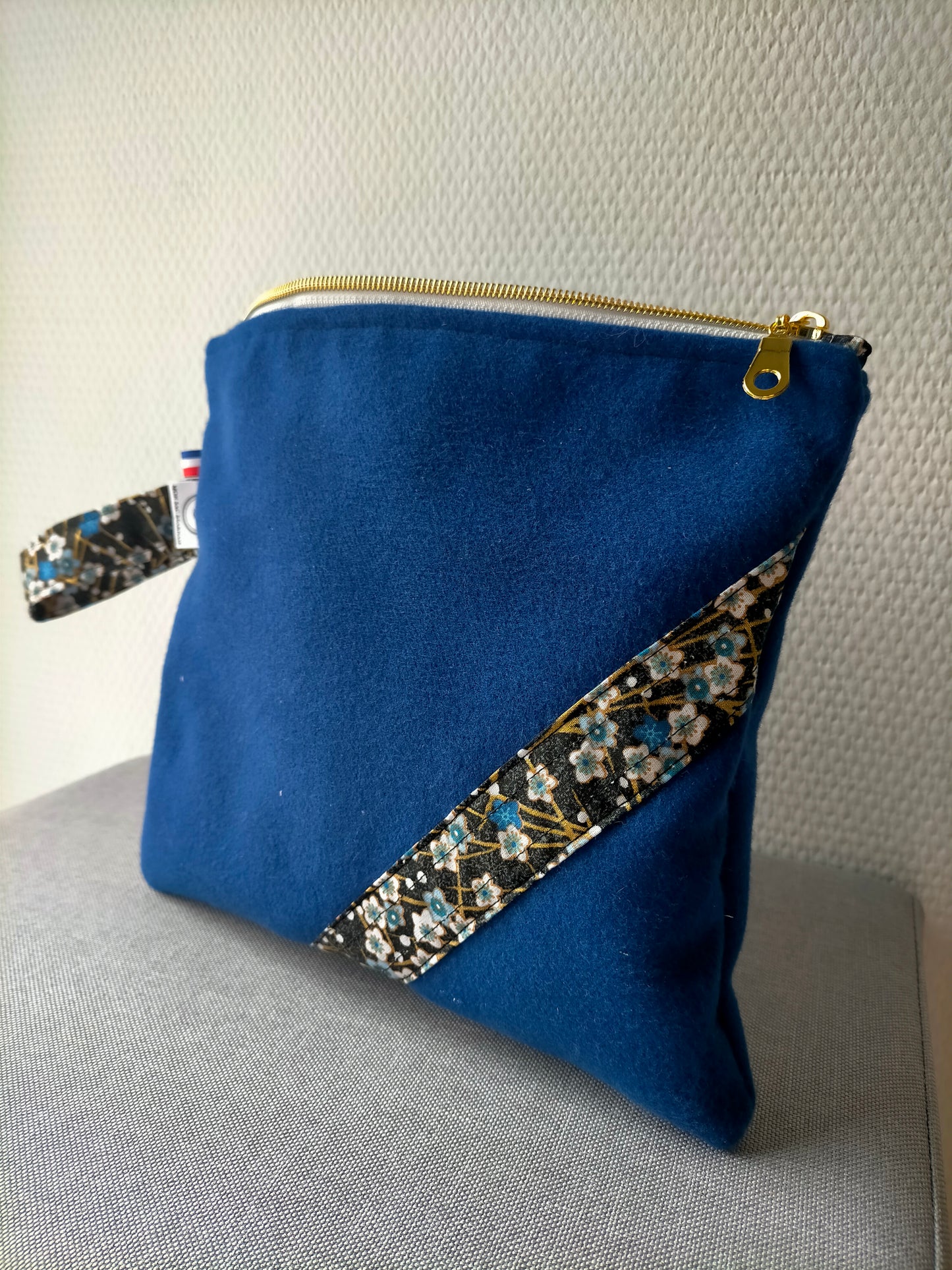 Bleu & Bleu Pochette Multi usage