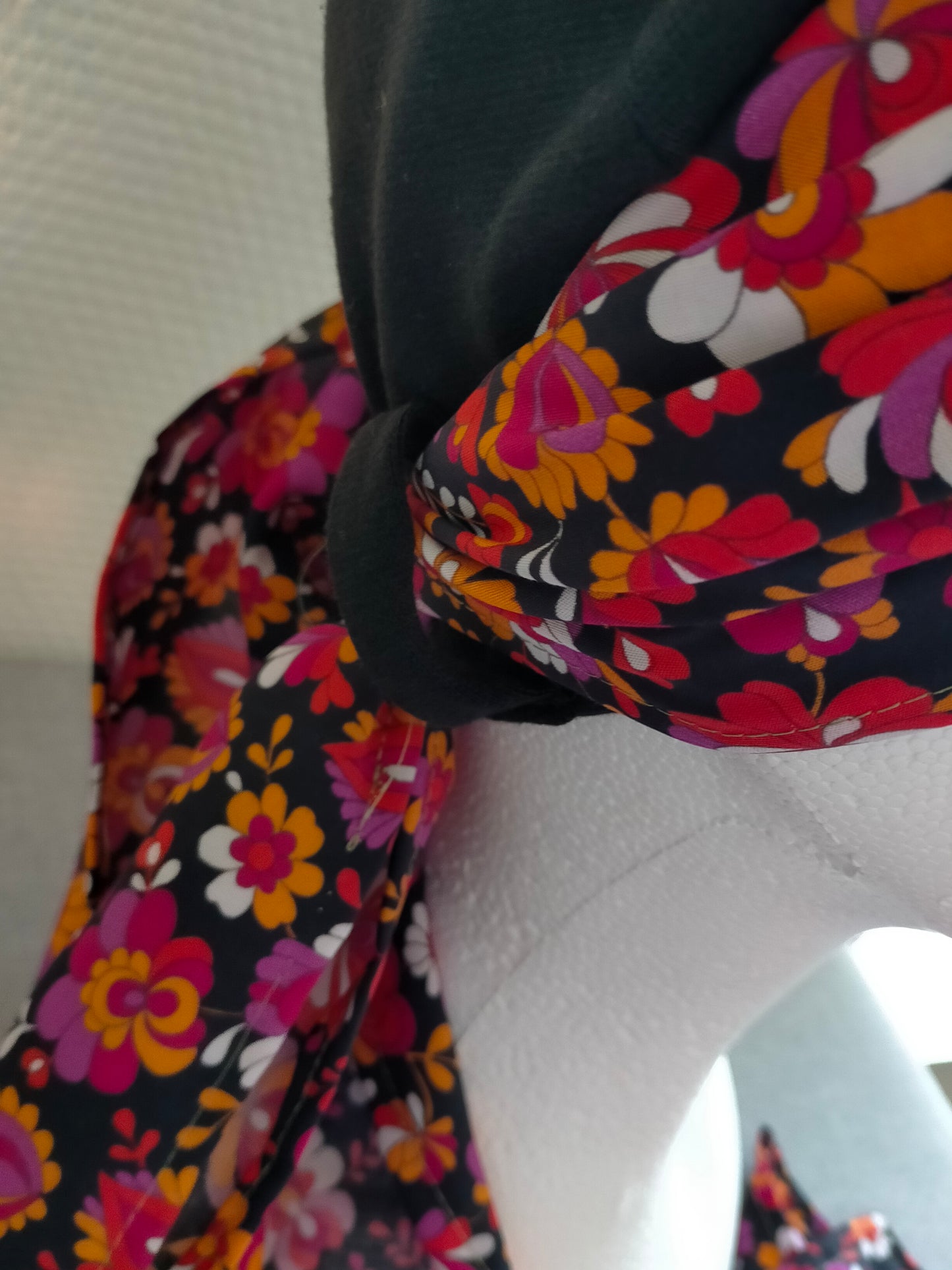 Sublimant 13 Ensemble bonnet de chimiothérapie/ Alopécie et son foulard viscose