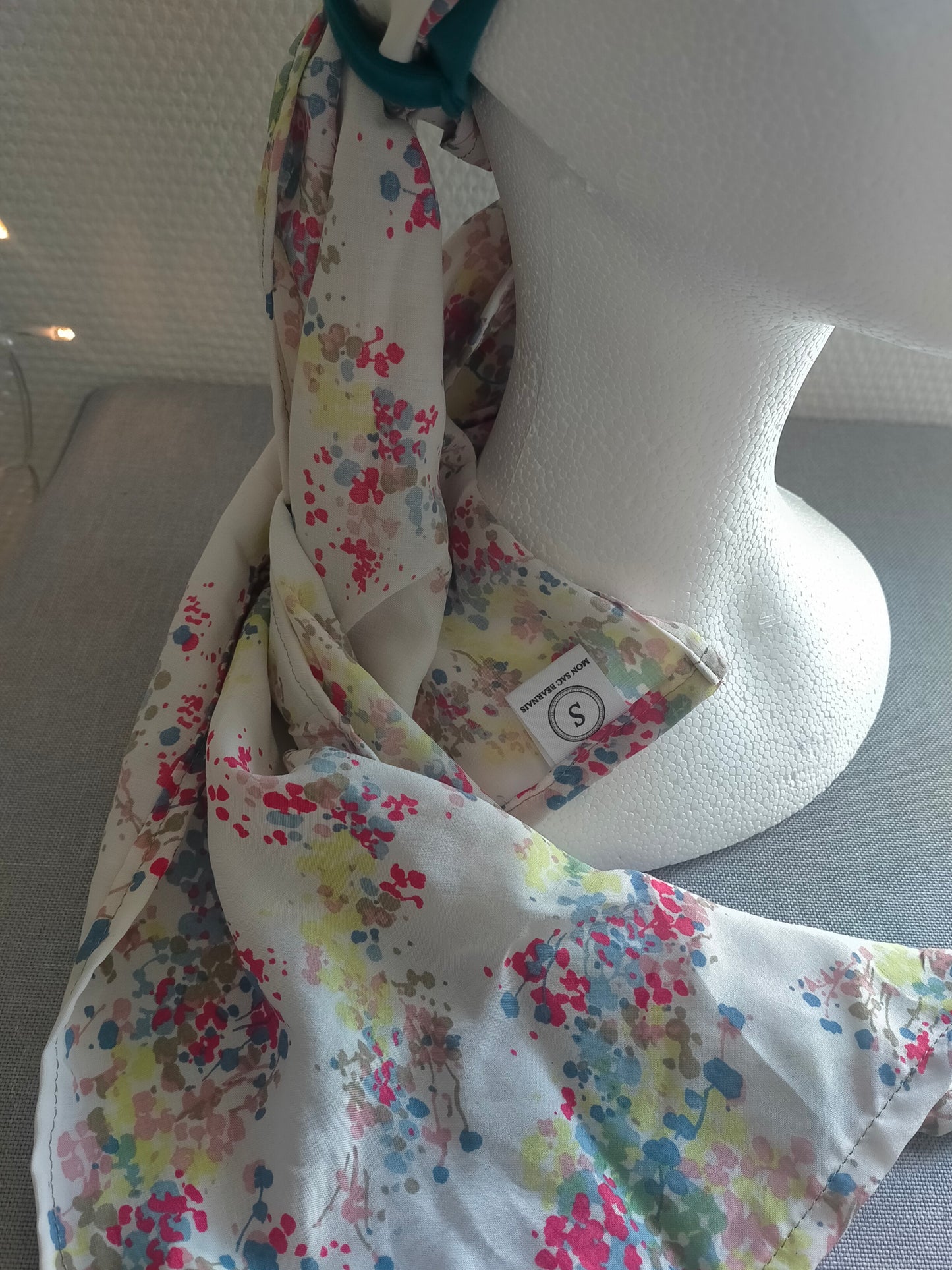 Sublimant 17 Ensemble bonnet de chimiothérapie/Alopécie et son foulard
