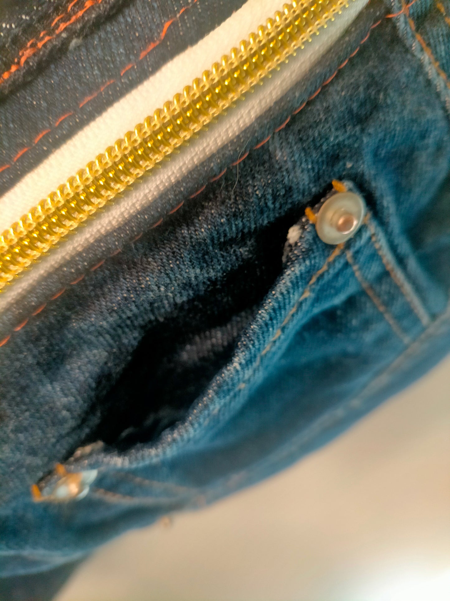 UPCYCLING jeans Sac banane en jeans