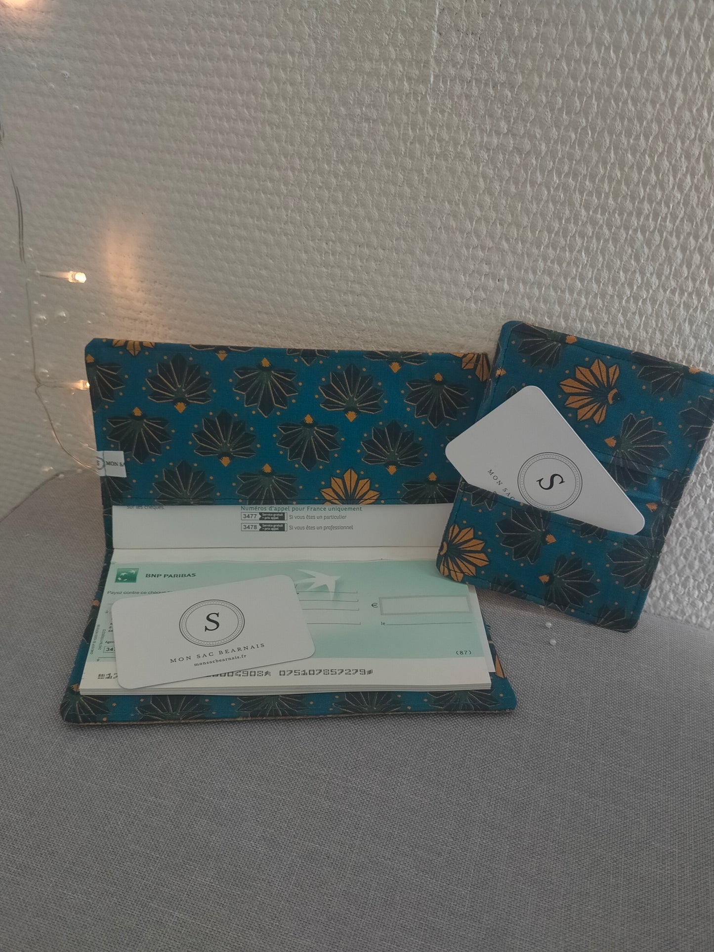 Le liège Porte chéquier & Cartes
