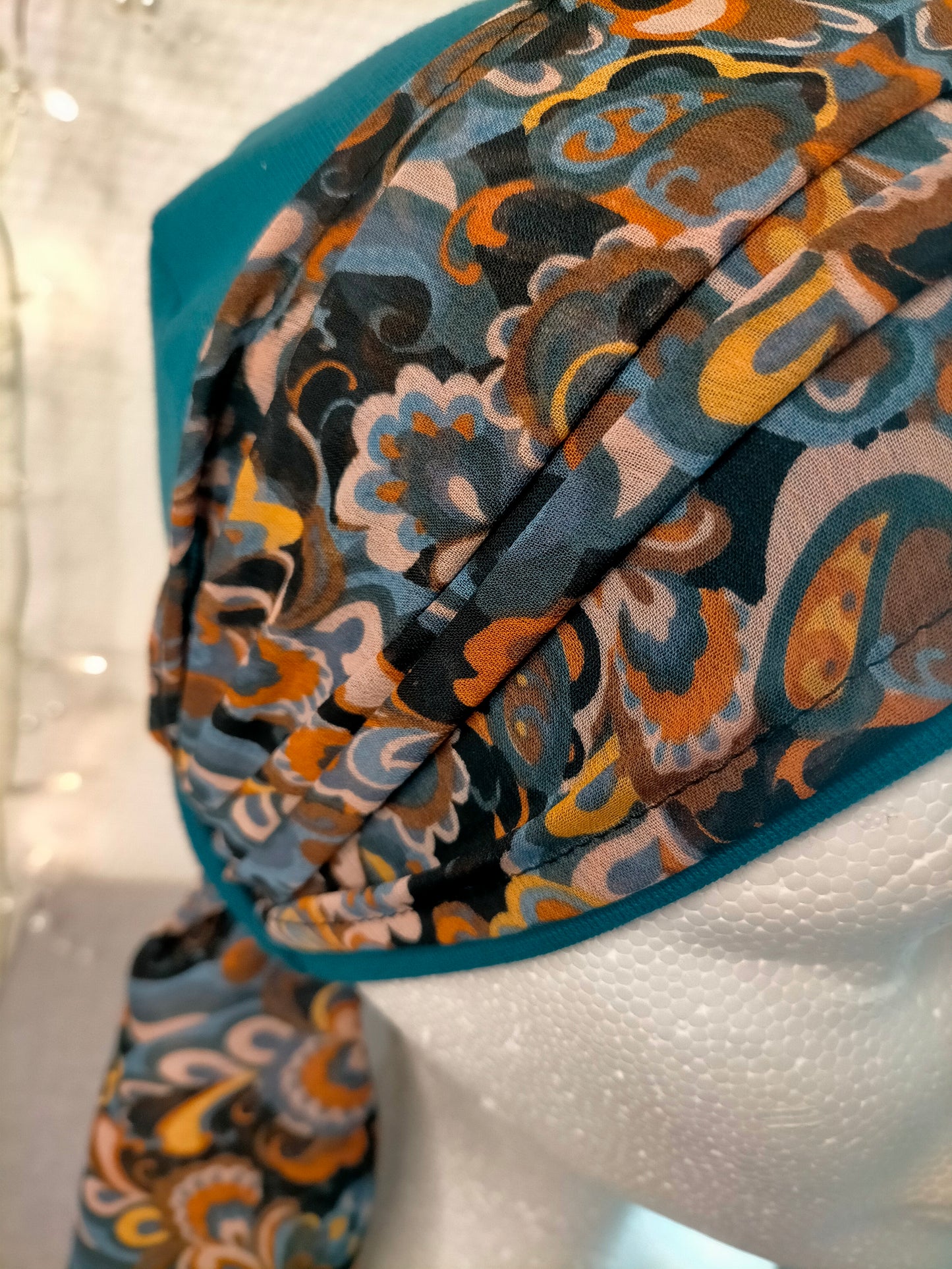 Sublimant 25 Ensemble Bonnet de chimiothérapie / Alopécie et son foulard voile