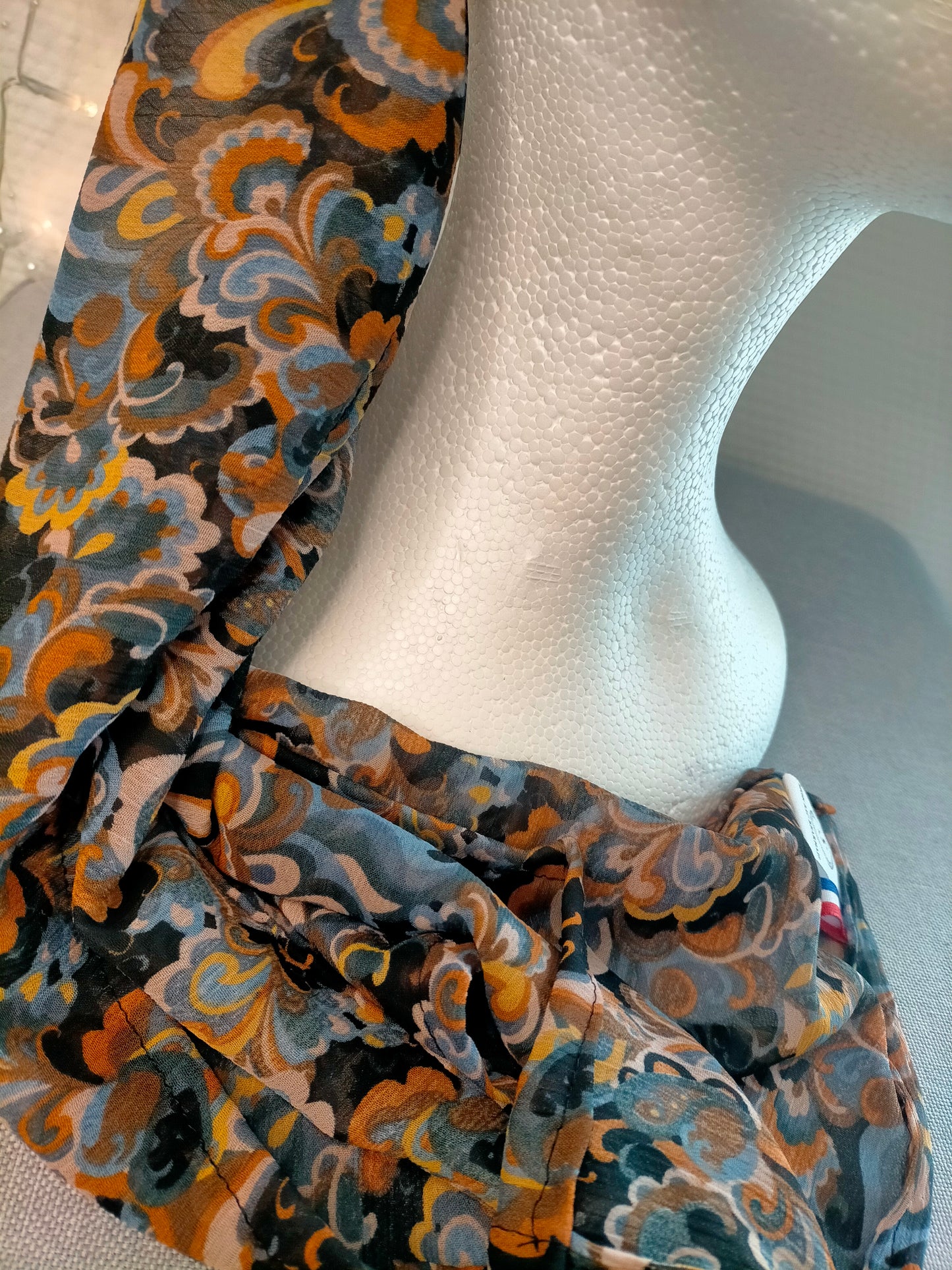 Sublimant 25 Ensemble Bonnet de chimiothérapie / Alopécie et son foulard voile