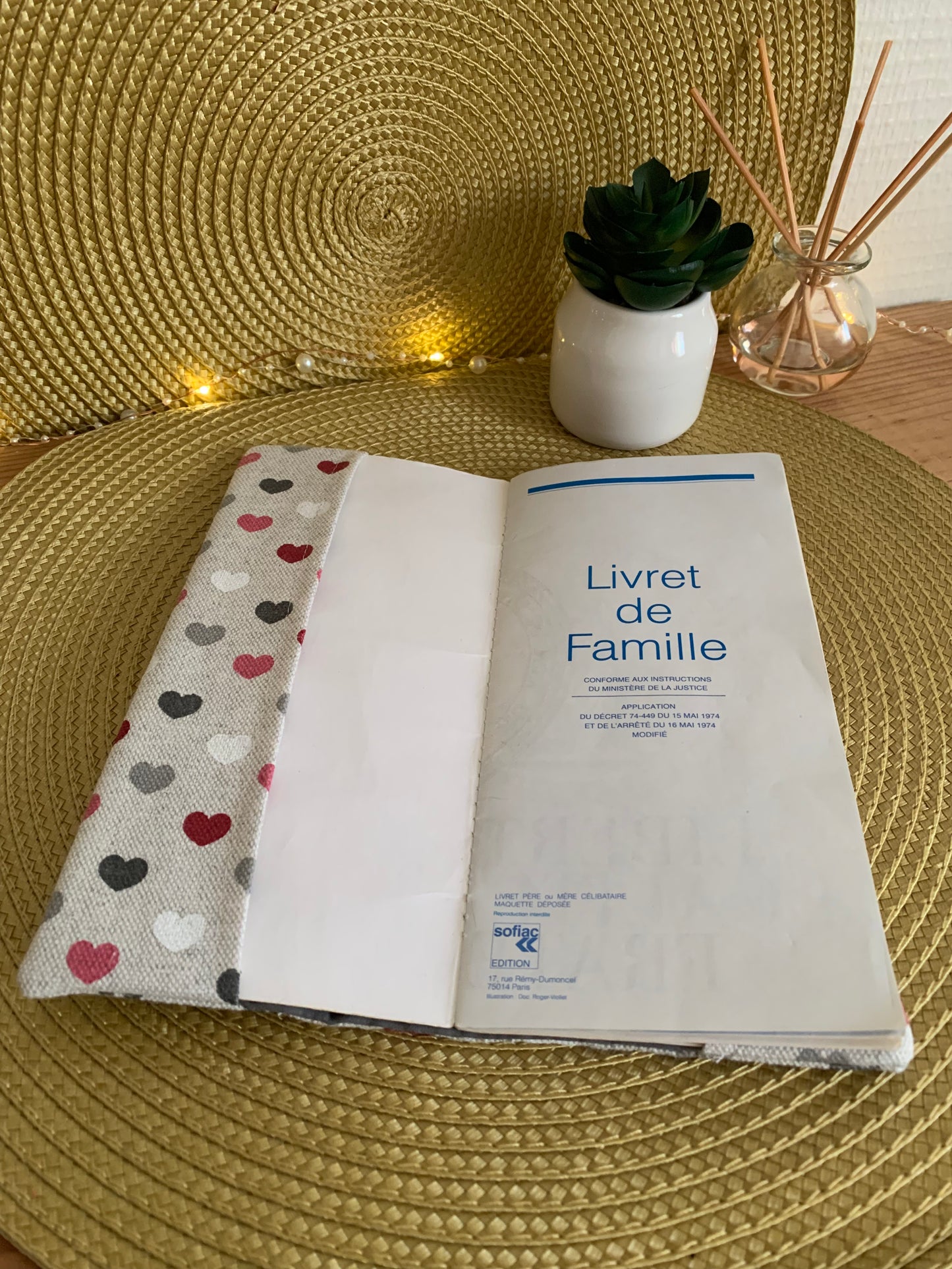 Protège livret de famille 4