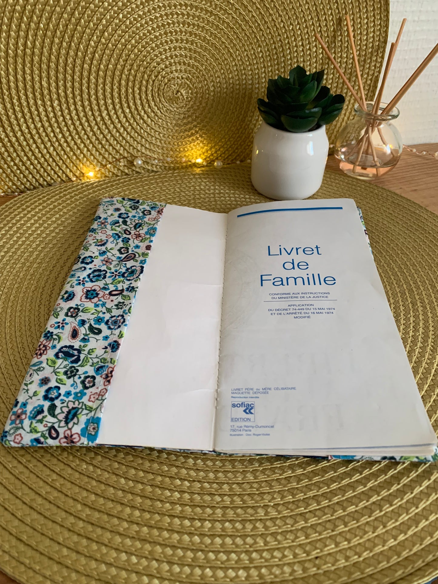 Protège livret de famille 2