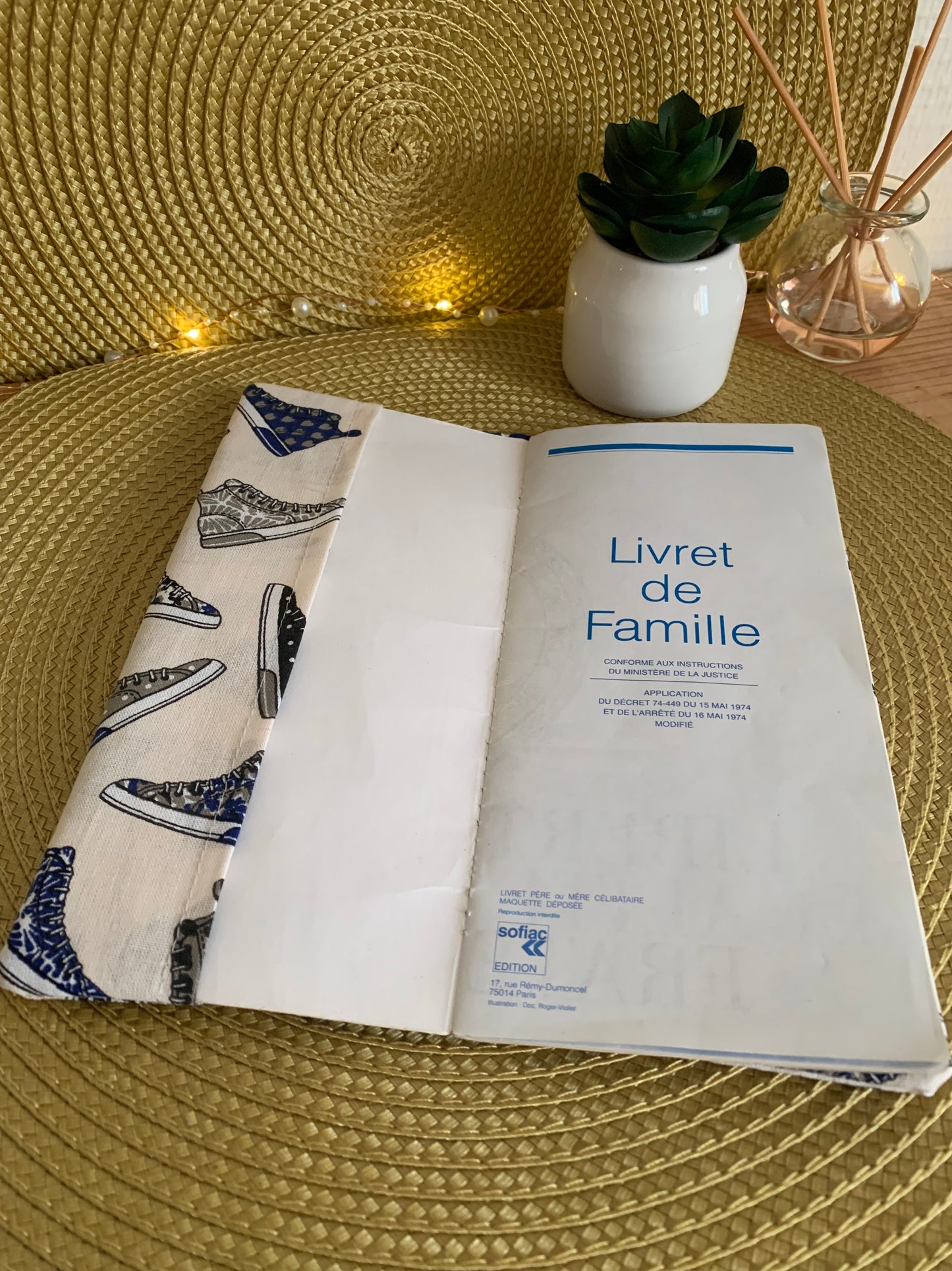 Protège livret de famille 8