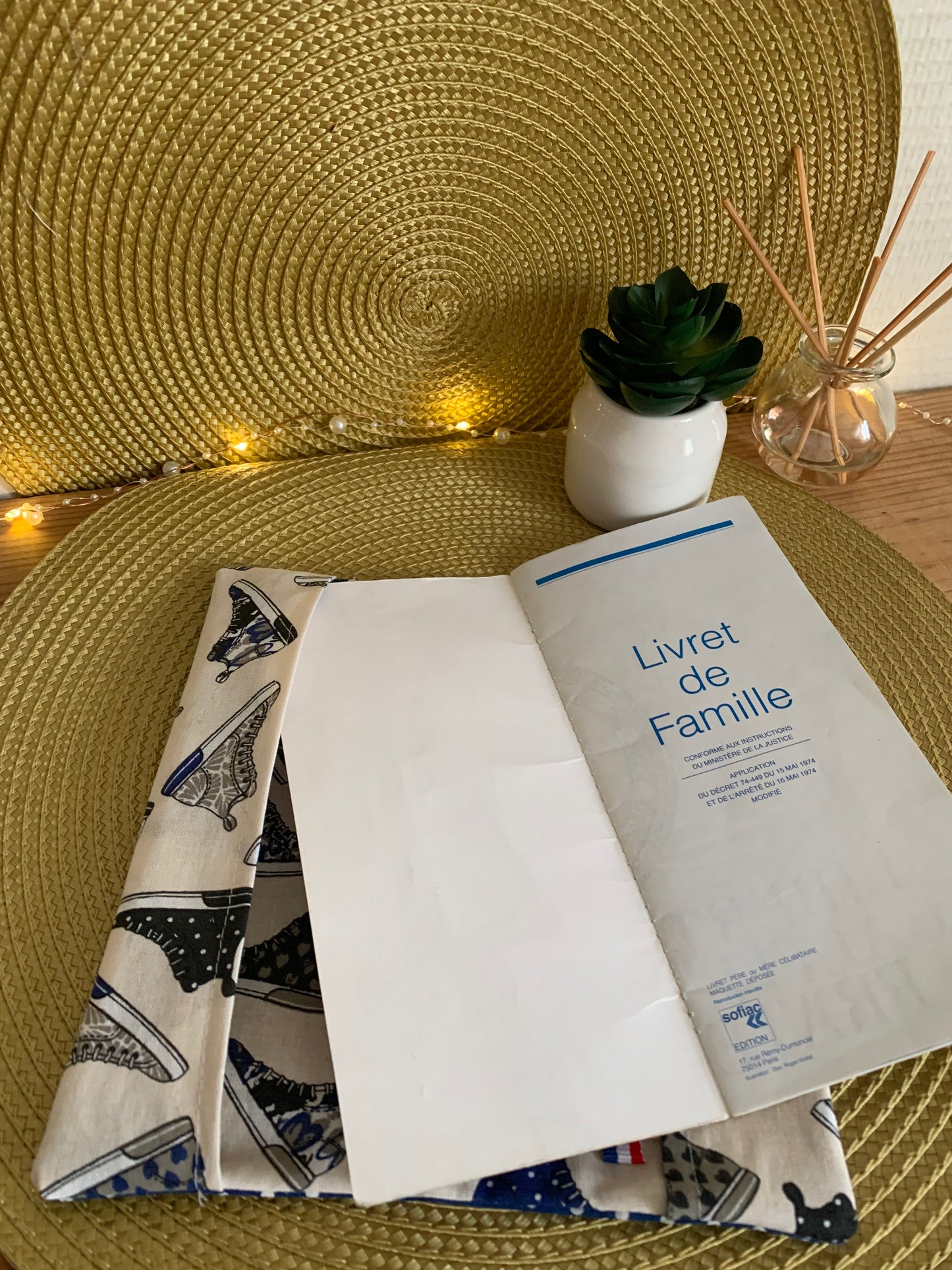 Protège livret de famille 8