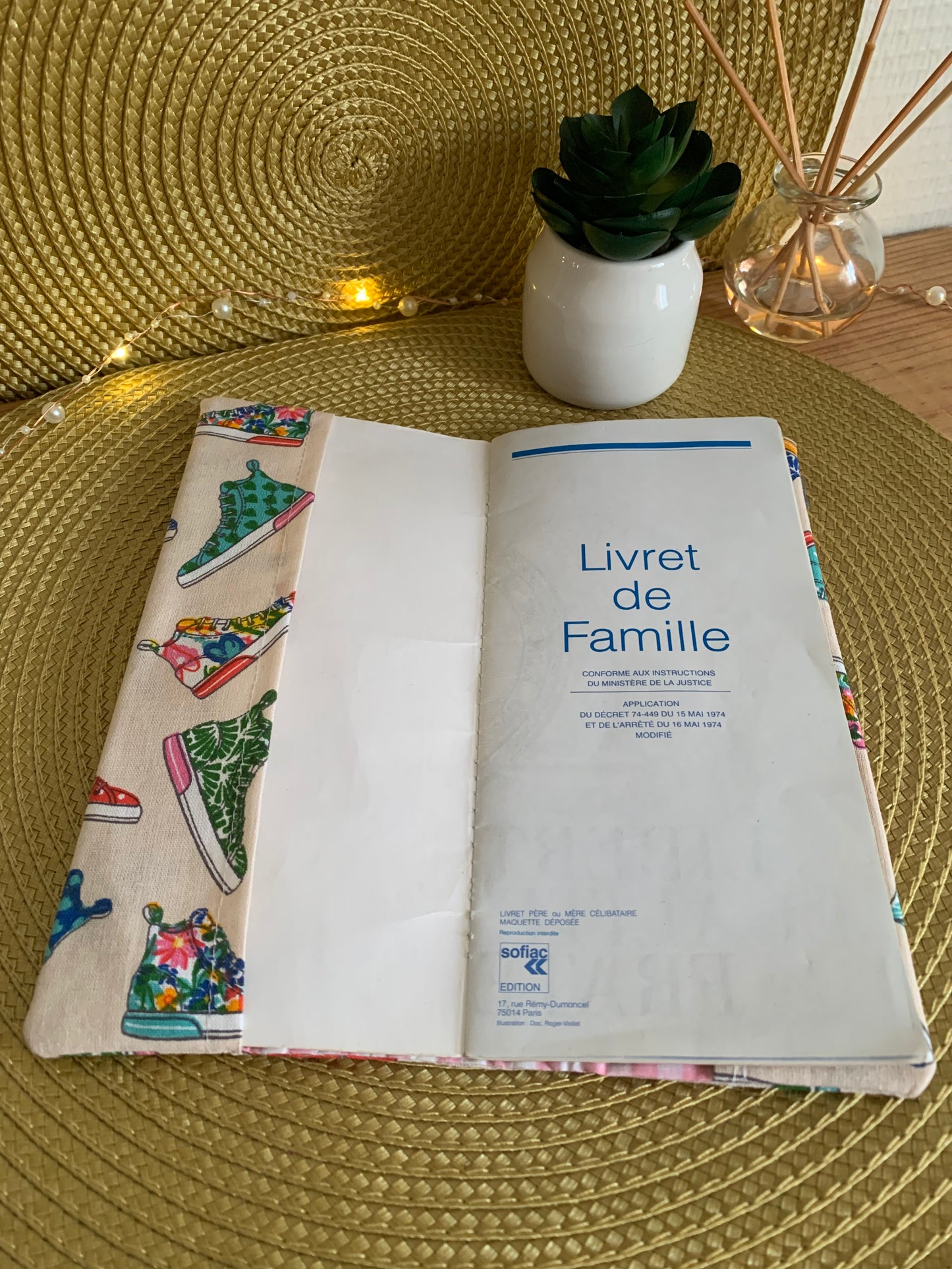 Protège livret de famille 3