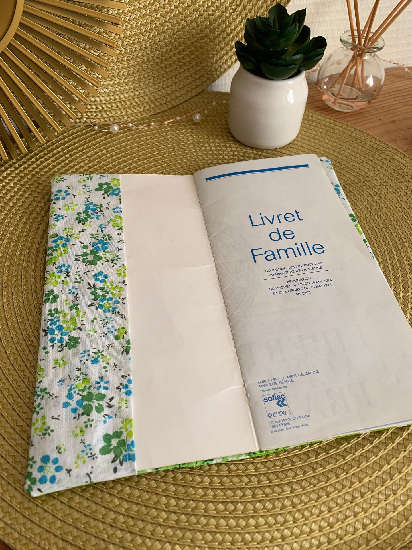 Protège livret de famille 9