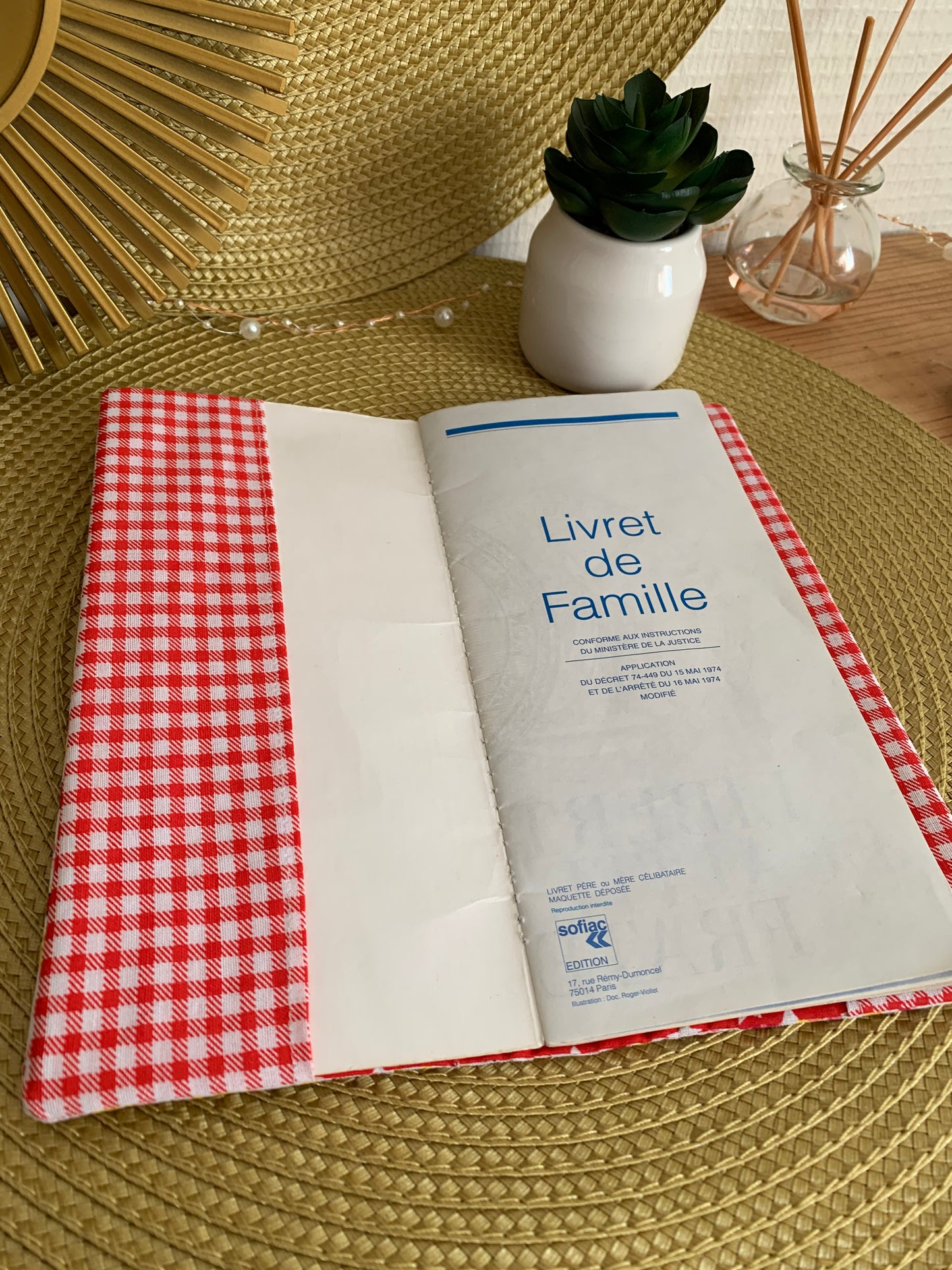 Protège livret de famille 10