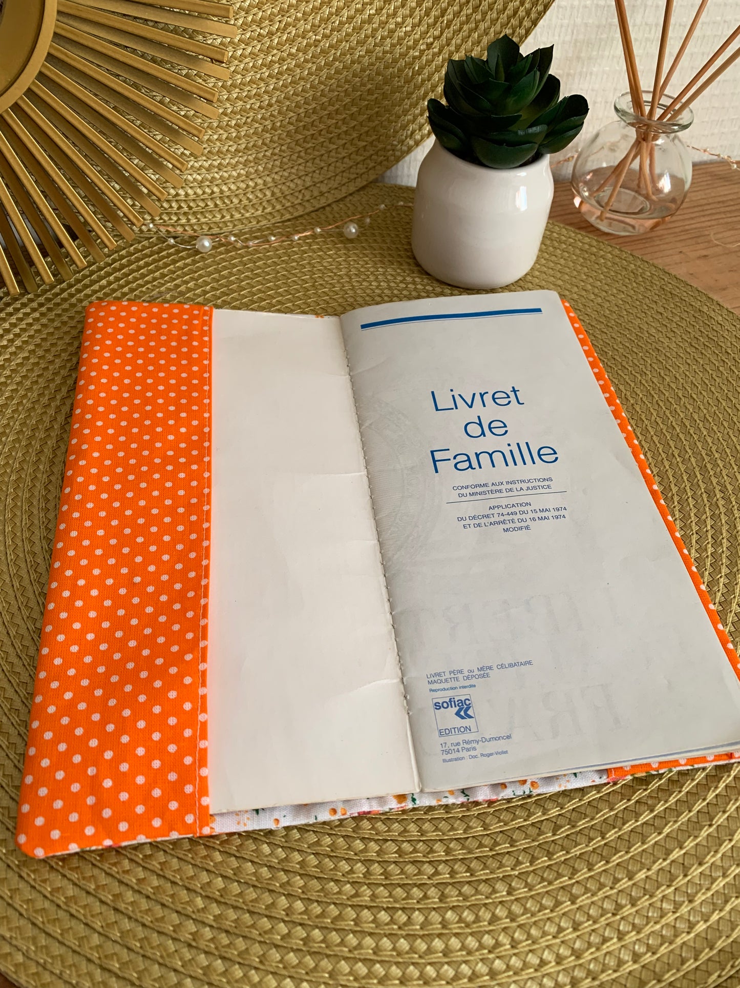 Protège livret de famille 13
