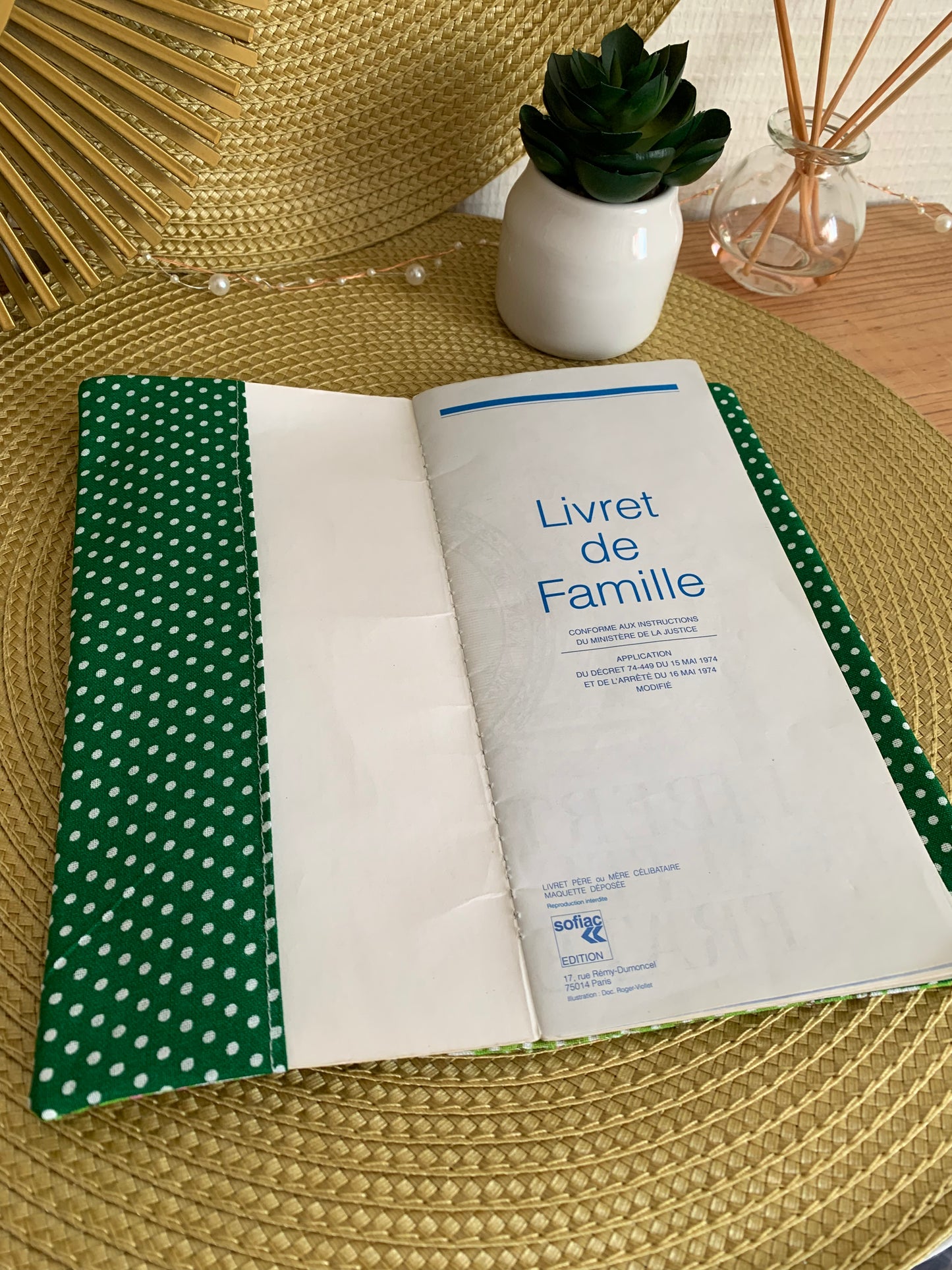 Protège livret de famille 11