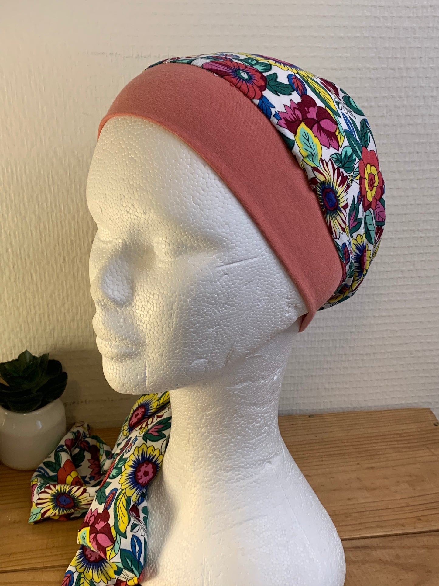 SUBLIMANT Bonnet de chimiothérapie foulard légèreté N5