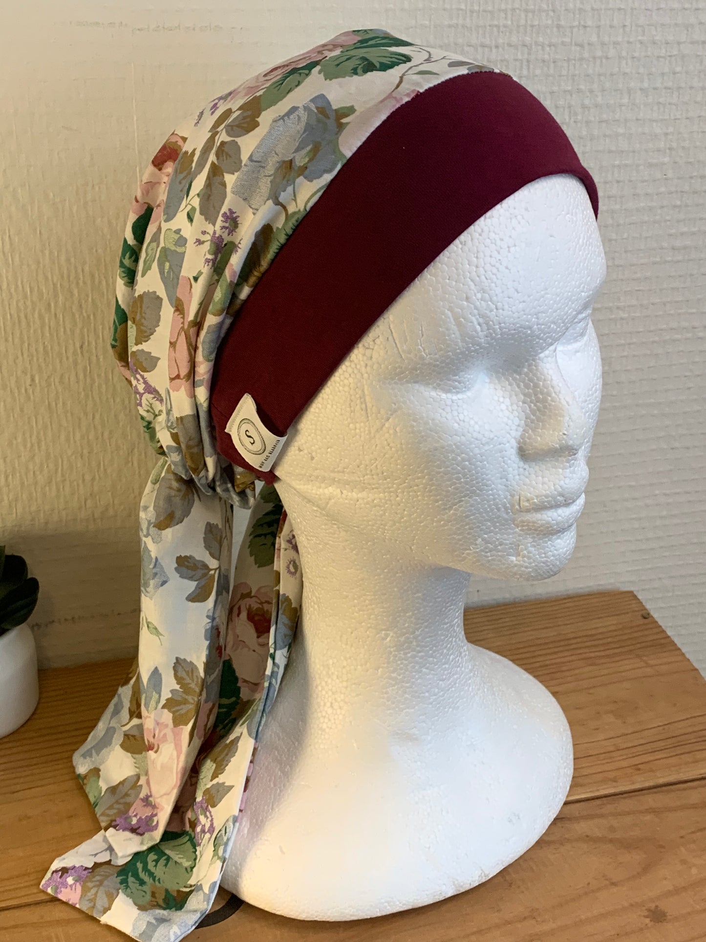 SUBLIMANT Grand bonnet de chimiothérapie foulard légèreté coton N22