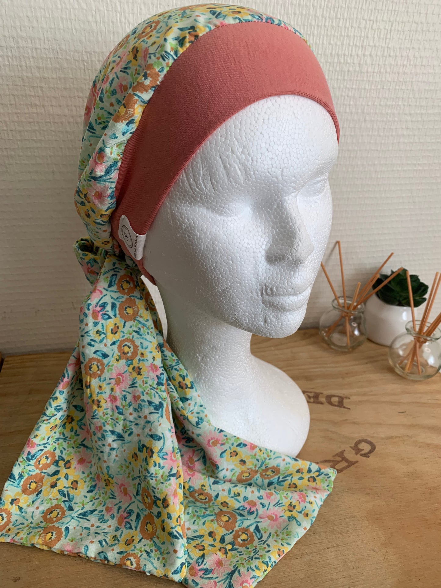 SUBLIMANT Bonnet de chimiothérapie foulard N16