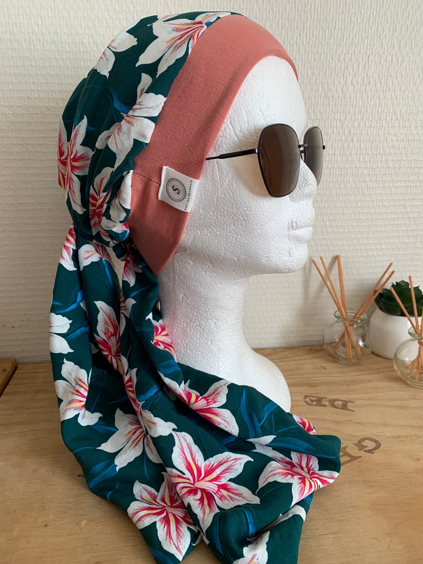 SUBLIMANT Bonnet de chimiothérapie foulard légèreté N4