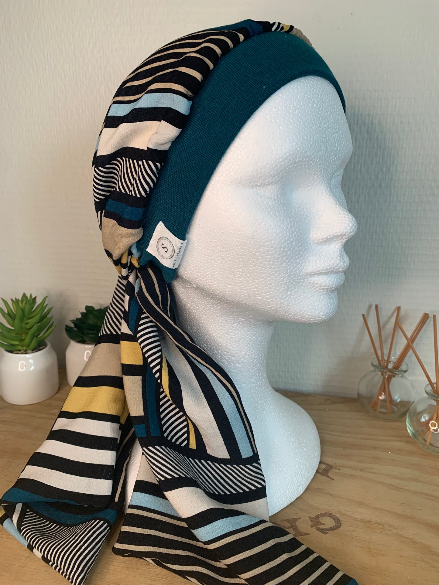 SUBLIMANT Bonnet de chimiothérapie Foulard légèreté N26