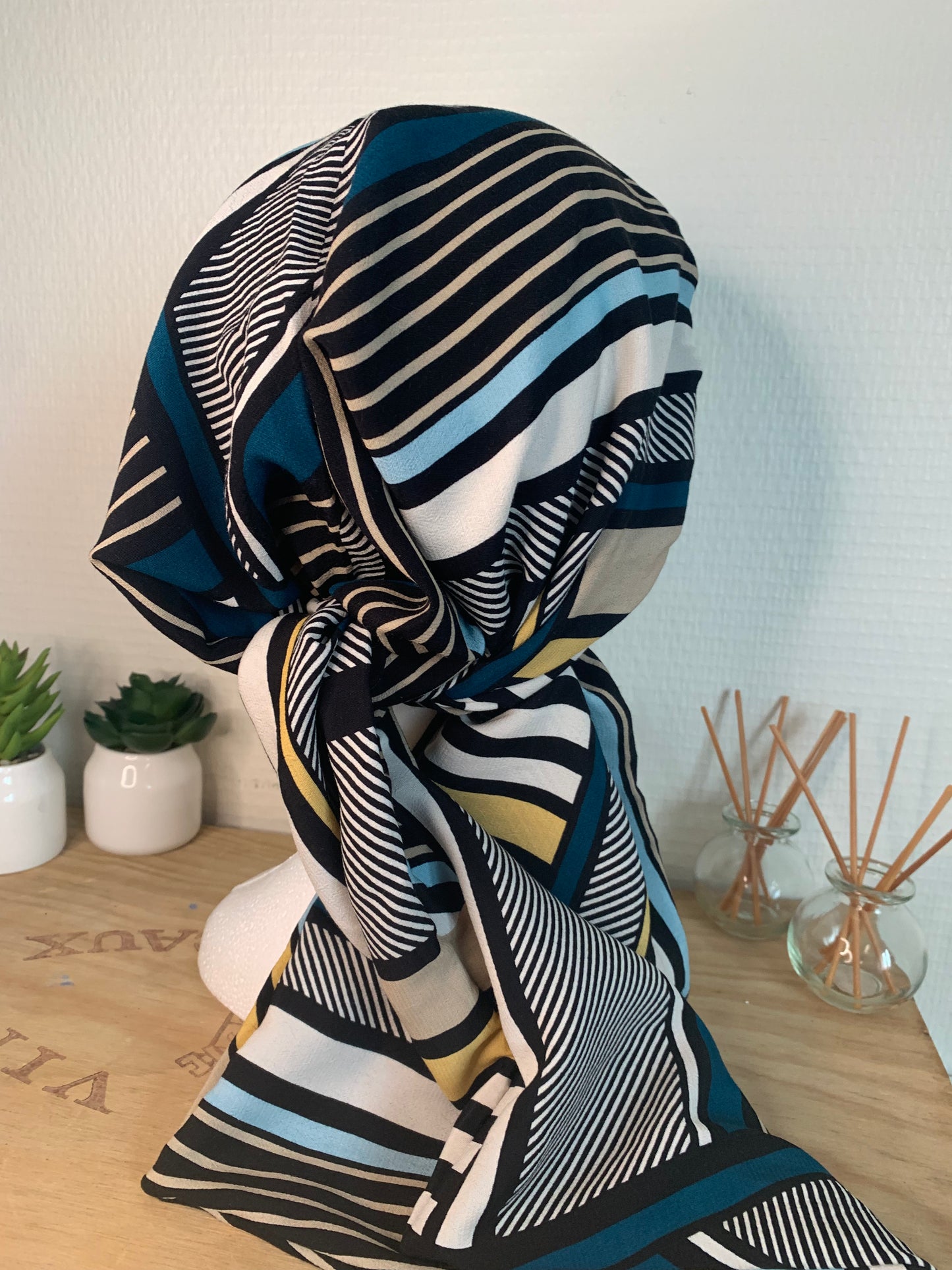 SUBLIMANT Bonnet de chimiothérapie Foulard légèreté N26