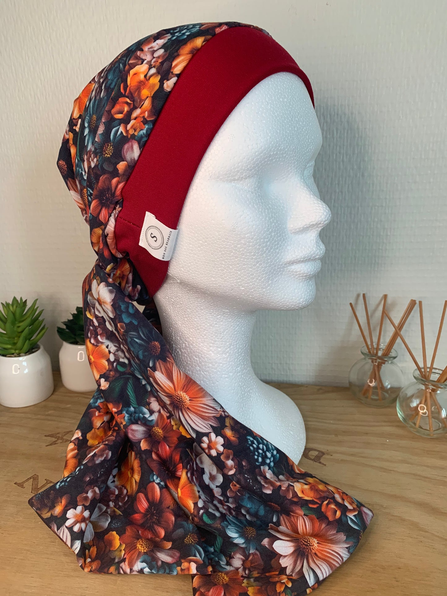 SUBLIMANT Bonnet de chimiothérapie foulard légèreté N29