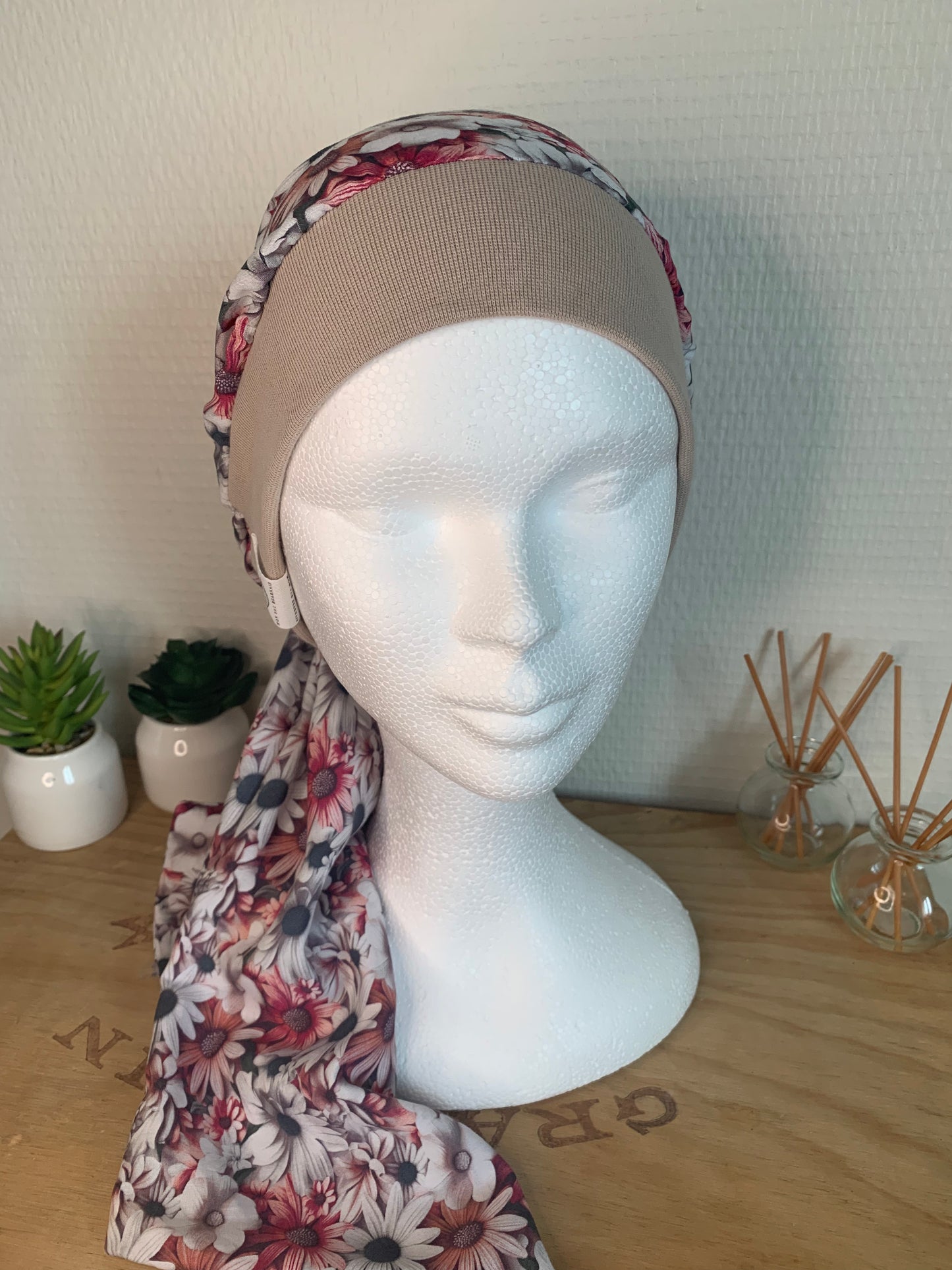SUBLIMANT Bonnet de chimiothérapie foulard légèreté N31