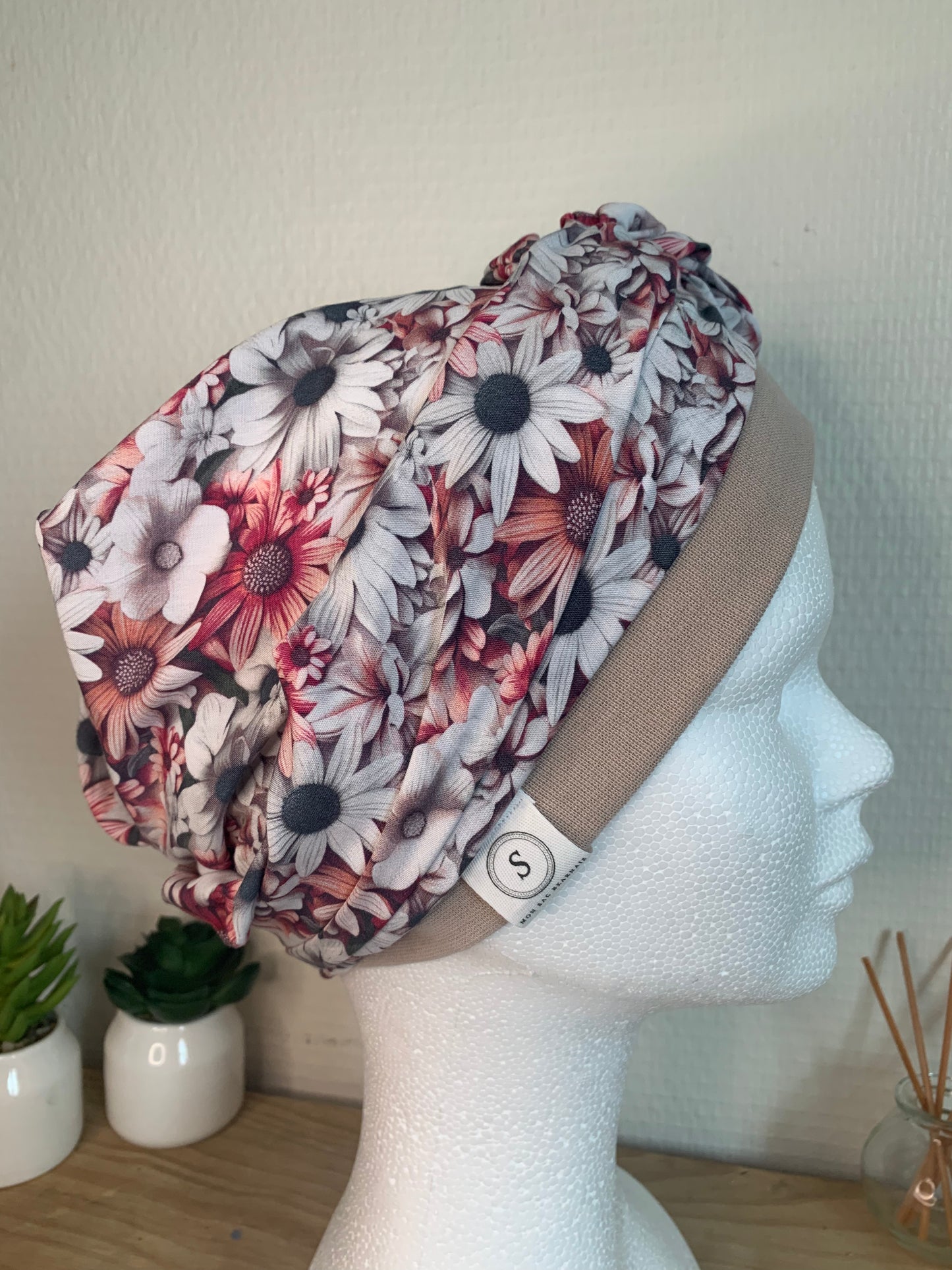 SUBLIMANT Bonnet de chimiothérapie foulard légèreté N31