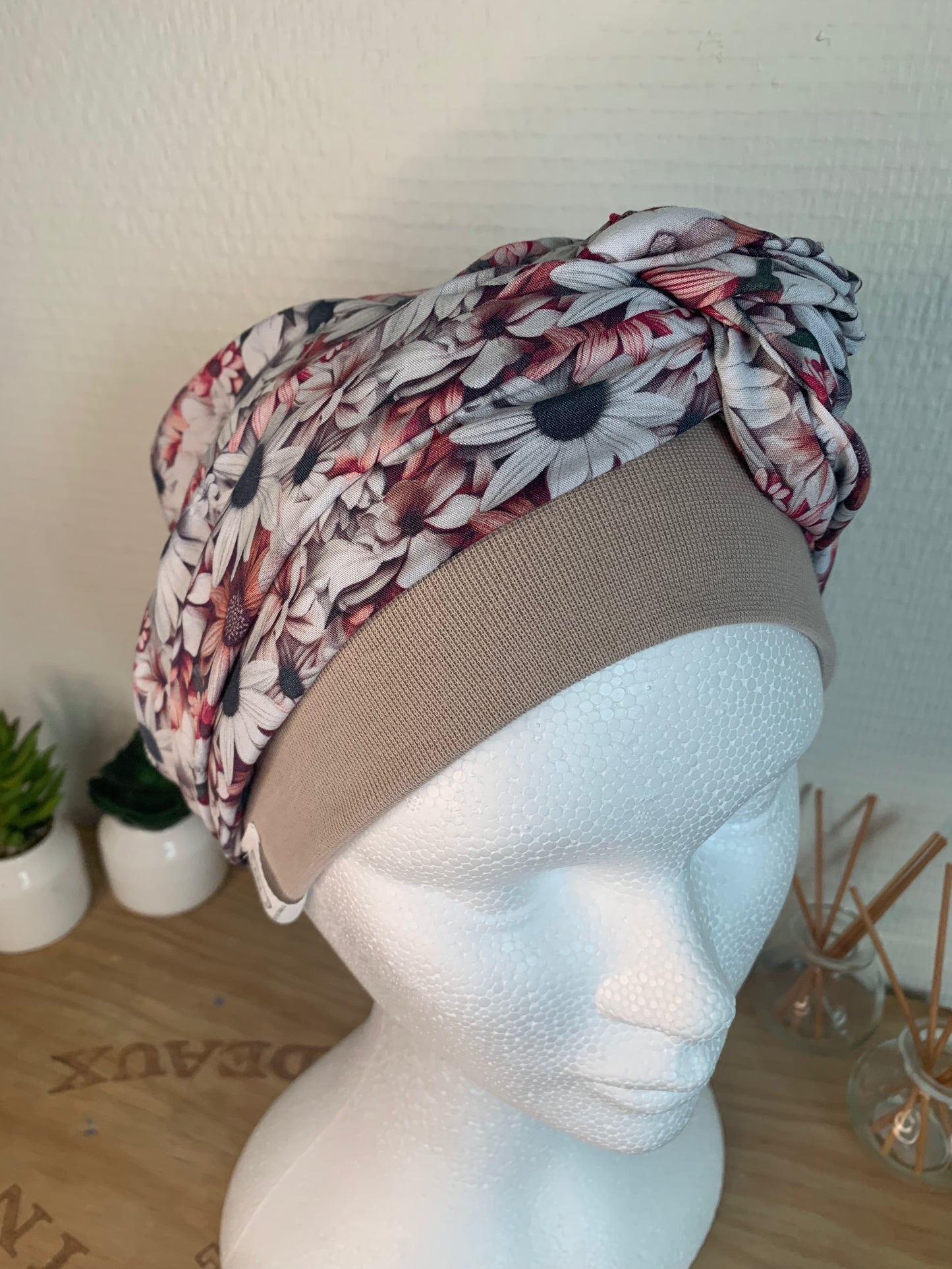 SUBLIMANT Bonnet de chimiothérapie foulard légèreté N31