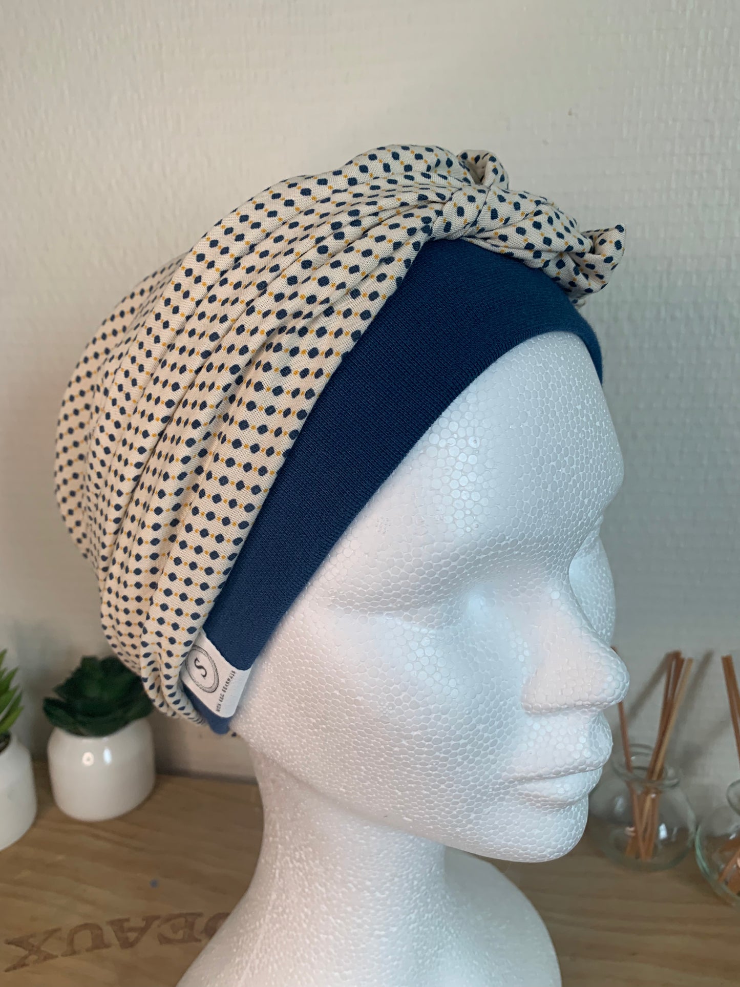 SUBLIMANT Bonnet de chimiothérapie foulard légèreté N32
