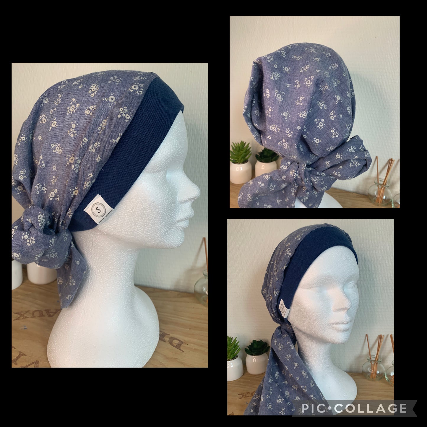 SUBLIMANT Bonnet de chimiothérapie foulard légèreté N30