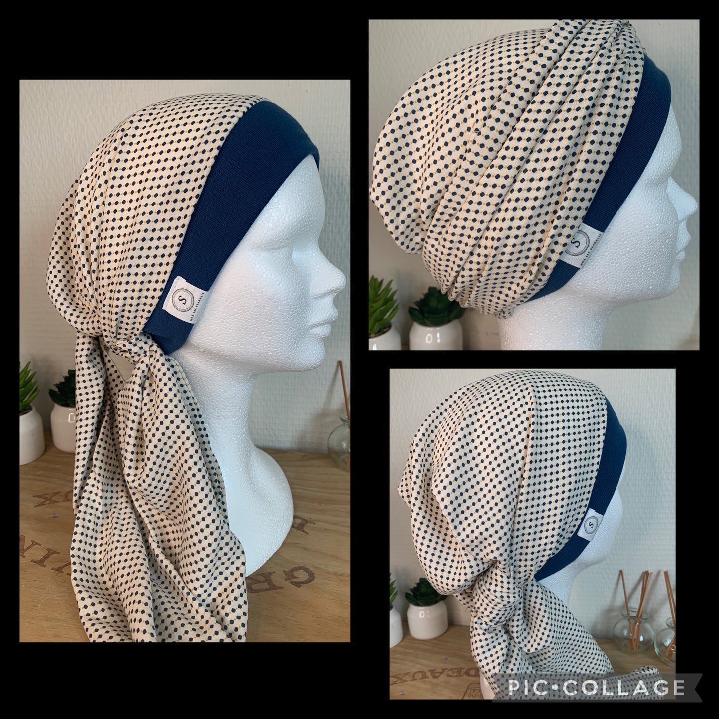 SUBLIMANT Bonnet de chimiothérapie foulard légèreté N32